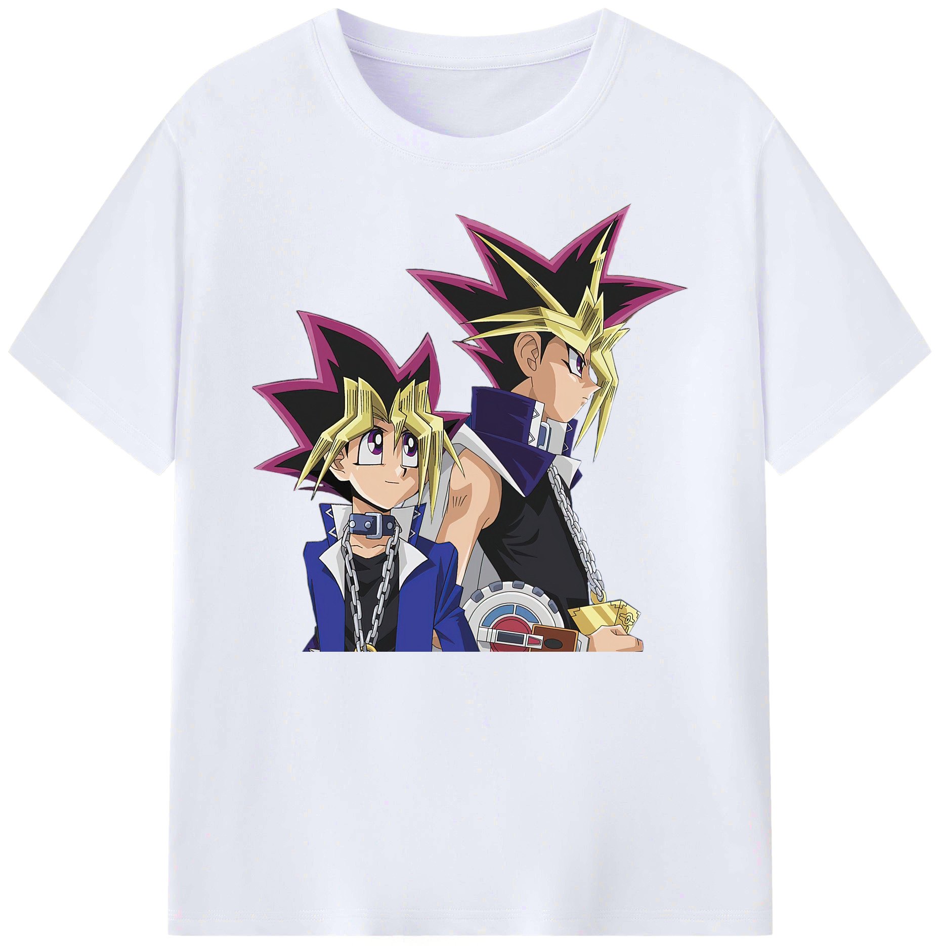 （画像用） 遊☆戯☆王 Yu-Gi-Oh! 綿100％ メンズ半袖Tシャツ｜肌触りやわらか＆通気性