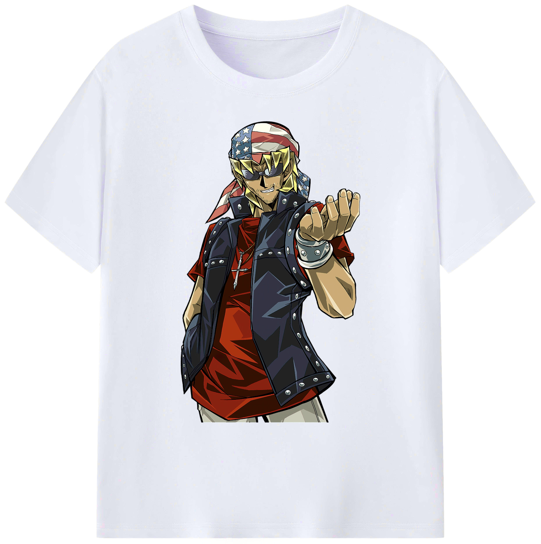 （画像用） 遊☆戯☆王 Yu-Gi-Oh! 綿100％ メンズ半袖Tシャツ｜肌触りやわらか＆通気性