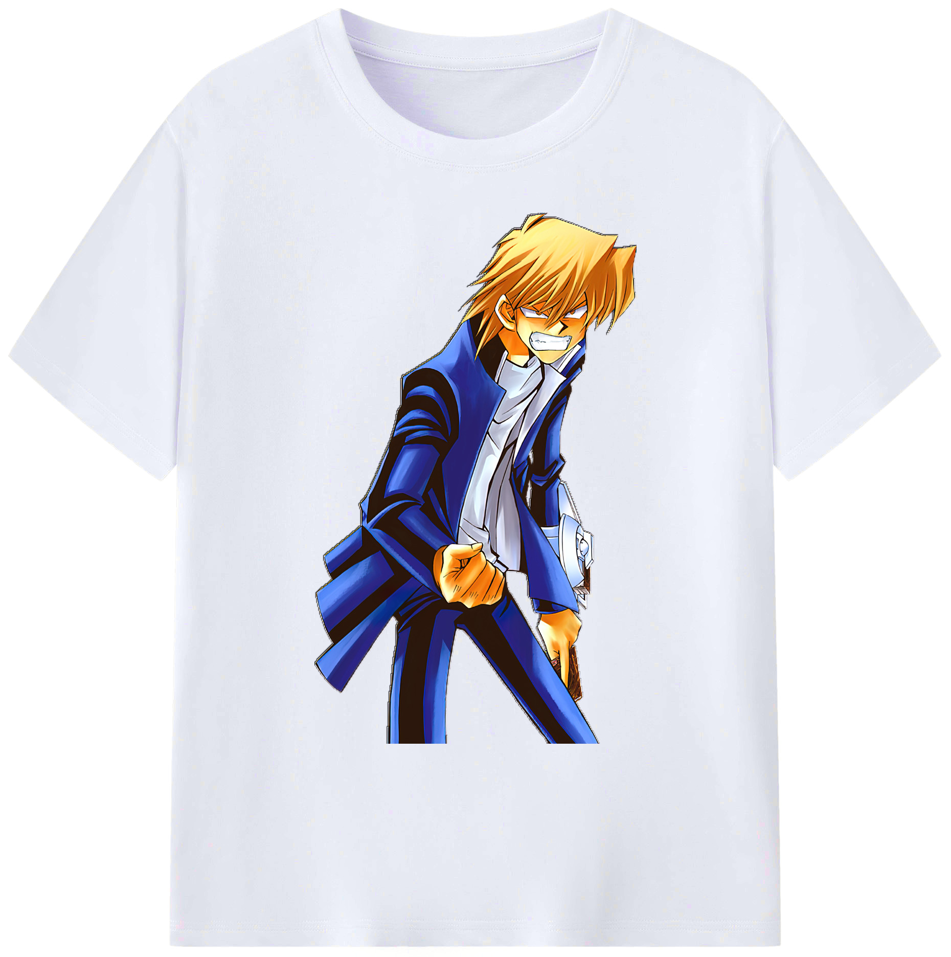 （画像用） 遊☆戯☆王 Yu-Gi-Oh! 綿100％ メンズ半袖Tシャツ｜肌触りやわらか＆通気性