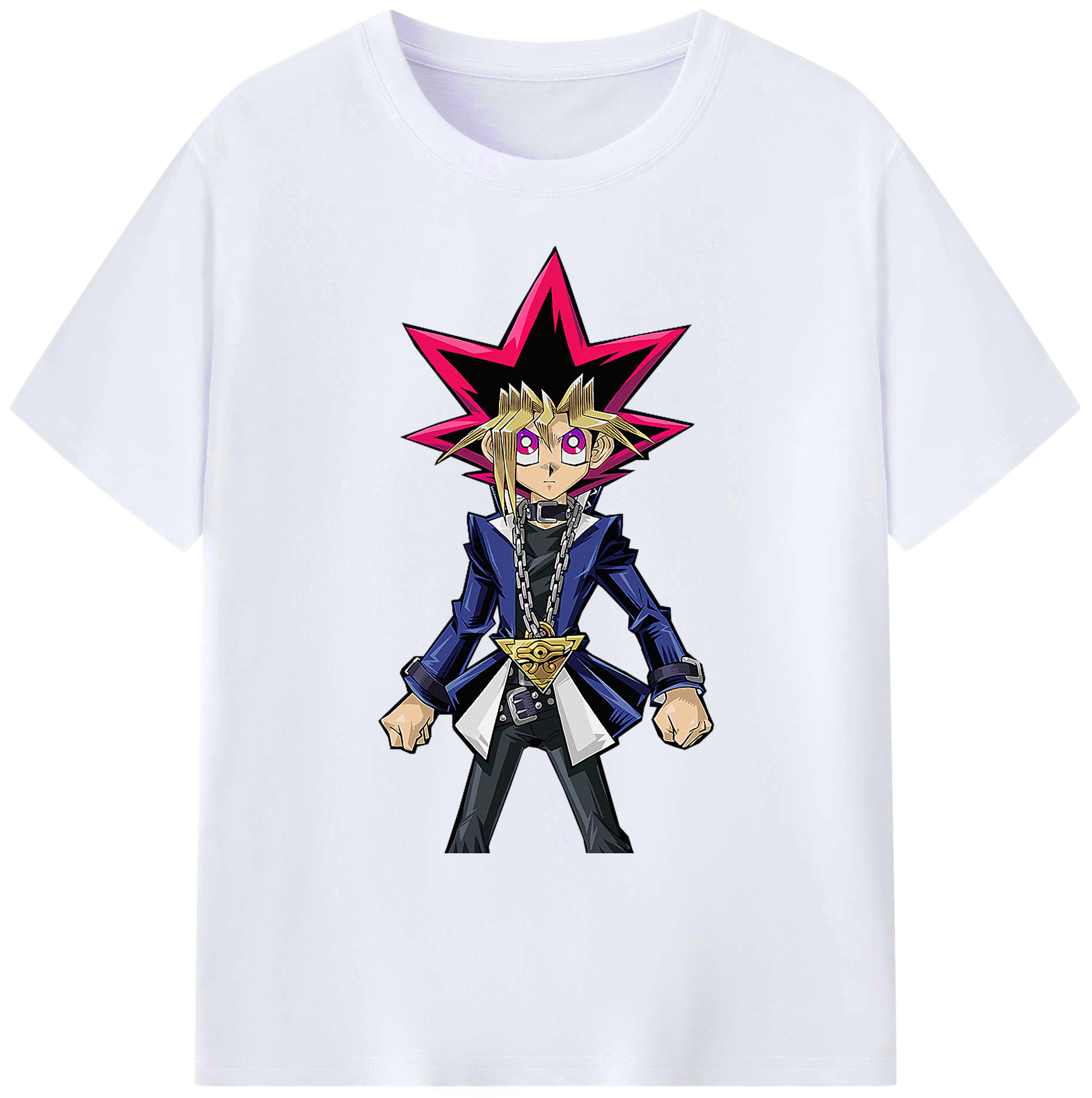 （画像用） 遊☆戯☆王 Yu-Gi-Oh! 綿100％ メンズ半袖Tシャツ｜肌触りやわらか＆通気性