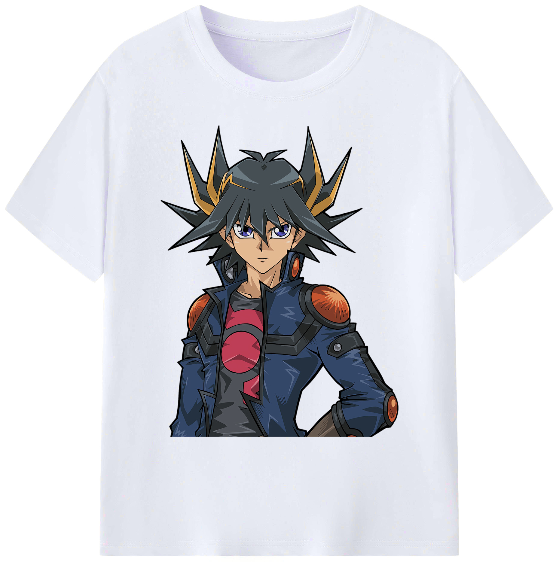 （画像用） 遊☆戯☆王 Yu-Gi-Oh! 綿100％ メンズ半袖Tシャツ｜肌触りやわらか＆通気性
