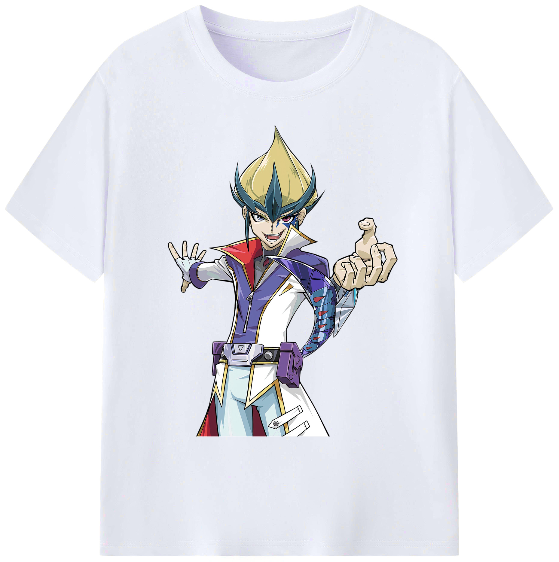 （画像用） 遊☆戯☆王 Yu-Gi-Oh! 綿100％ メンズ半袖Tシャツ｜肌触りやわらか＆通気性