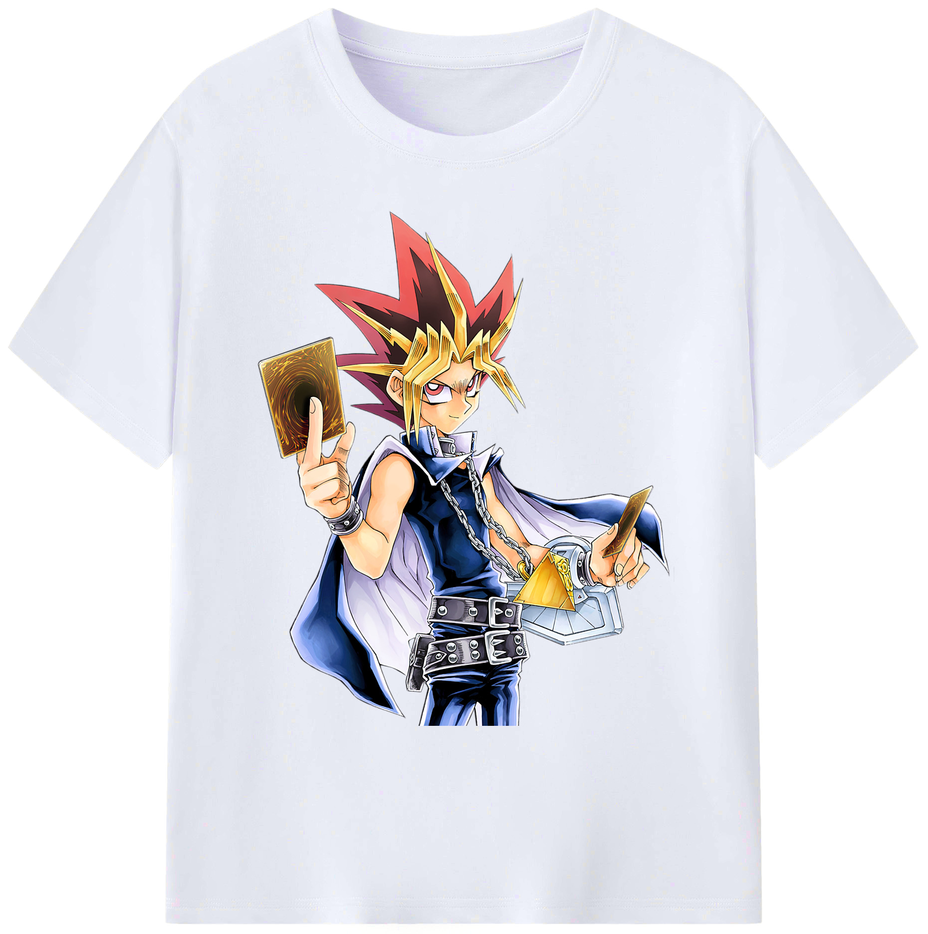 （画像用） 遊☆戯☆王 Yu-Gi-Oh! 綿100％ メンズ半袖Tシャツ｜肌触りやわらか＆通気性