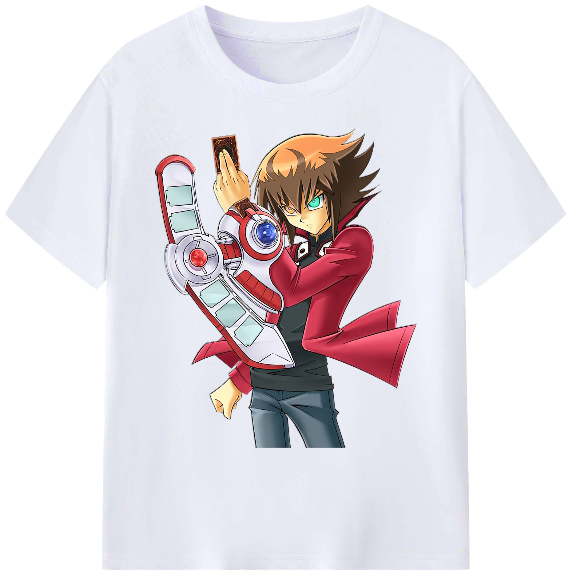 （画像用） 遊☆戯☆王 Yu-Gi-Oh! 綿100％ メンズ半袖Tシャツ｜肌触りやわらか＆通気性
