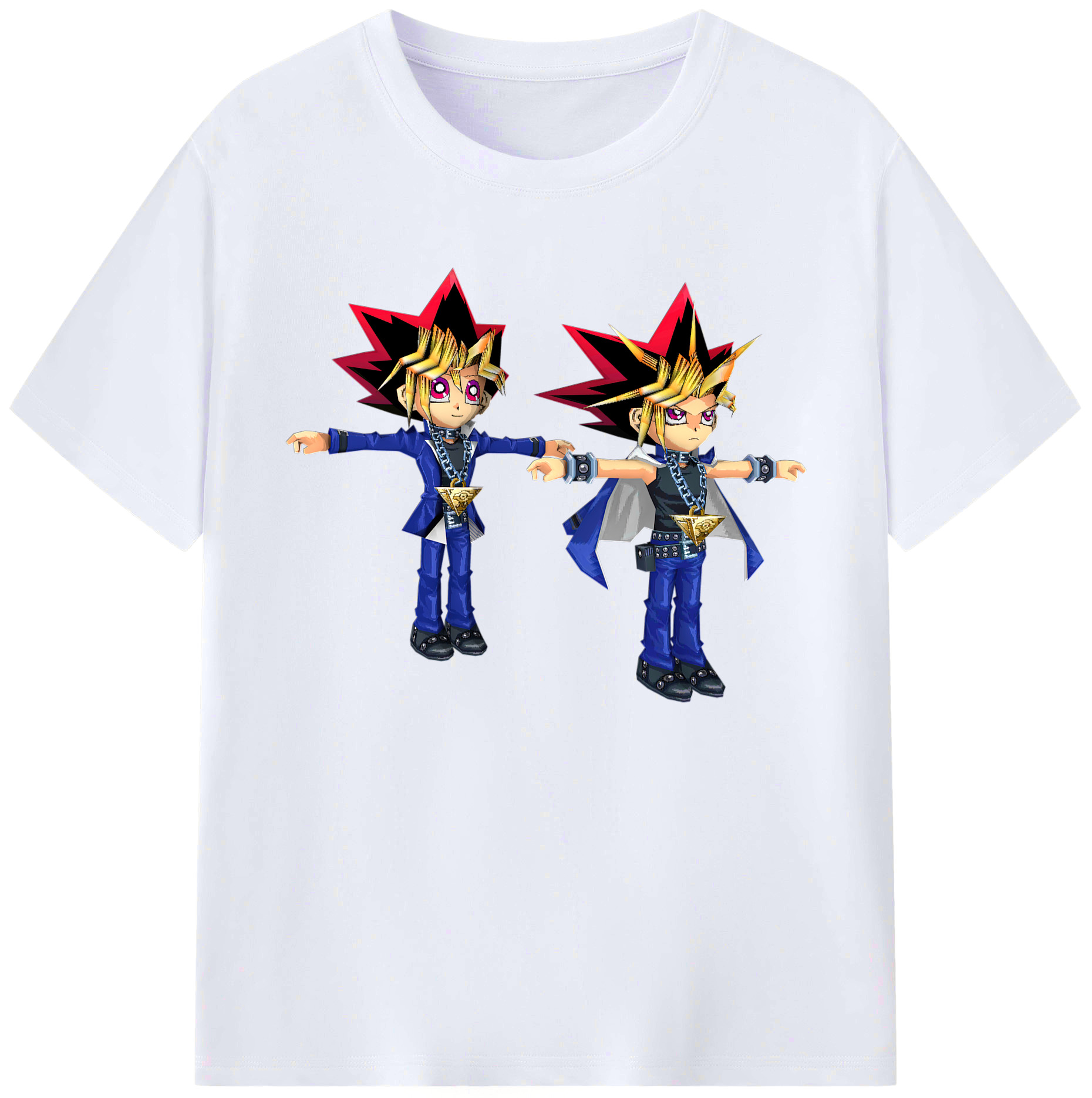 （画像用） 遊☆戯☆王 Yu-Gi-Oh! 綿100％ メンズ半袖Tシャツ｜肌触りやわらか＆通気性