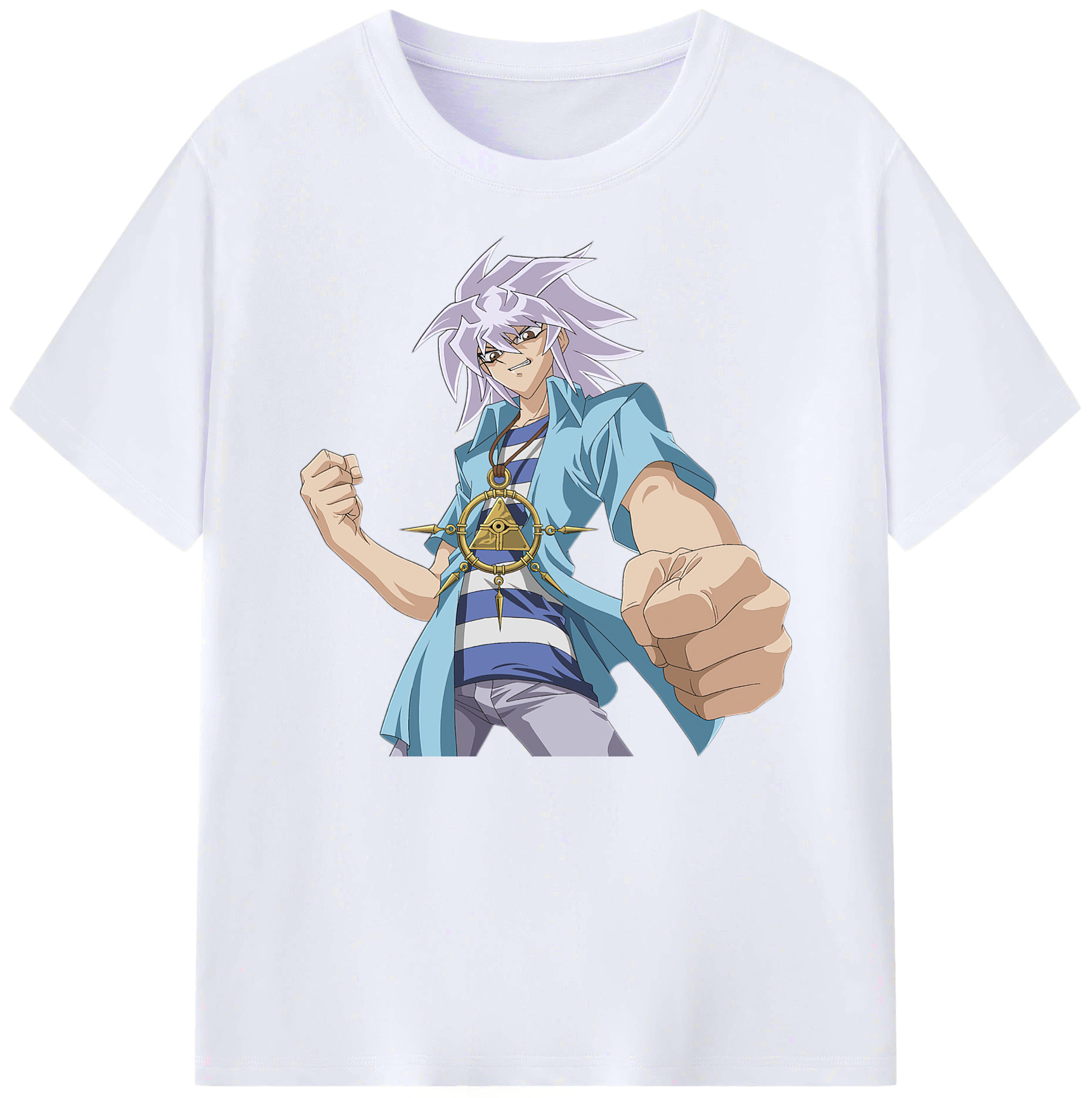 （画像用） 遊☆戯☆王 Yu-Gi-Oh! 綿100％ メンズ半袖Tシャツ｜肌触りやわらか＆通気性