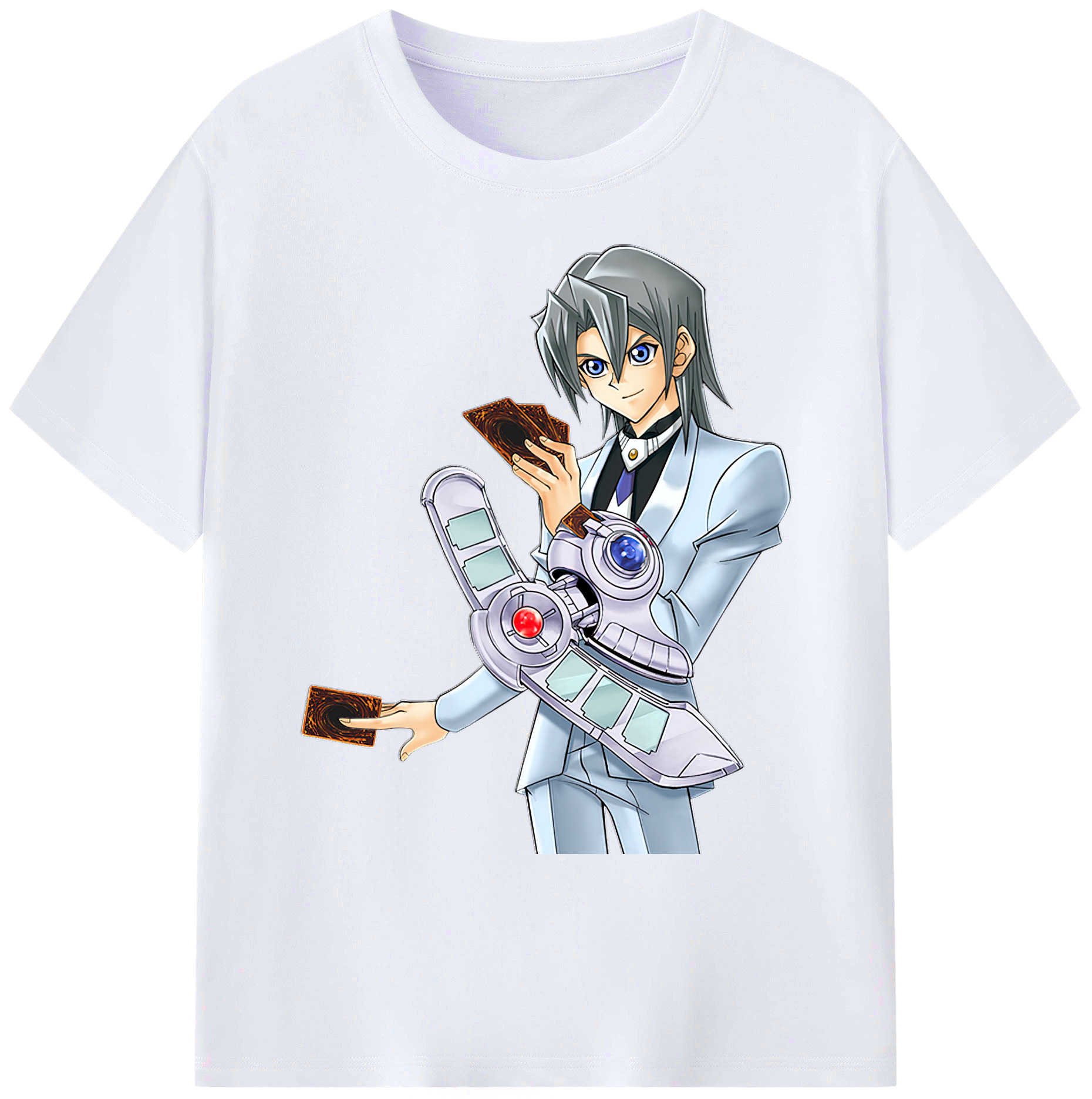 （画像用） 遊☆戯☆王 Yu-Gi-Oh! 綿100％ メンズ半袖Tシャツ｜肌触りやわらか＆通気性