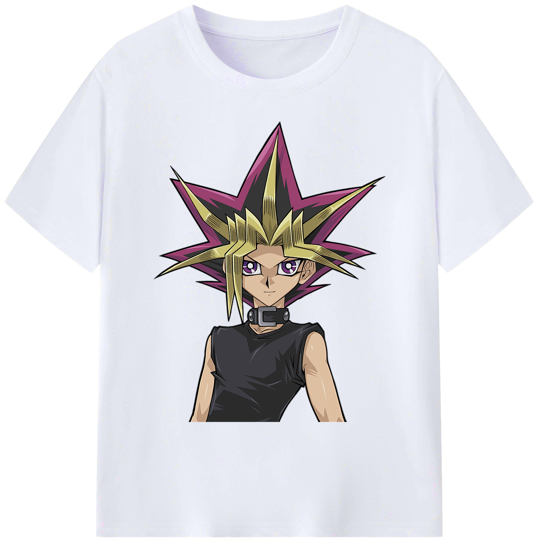 （画像用） 遊☆戯☆王 Yu-Gi-Oh! 綿100％ メンズ半袖Tシャツ｜肌触りやわらか＆通気性