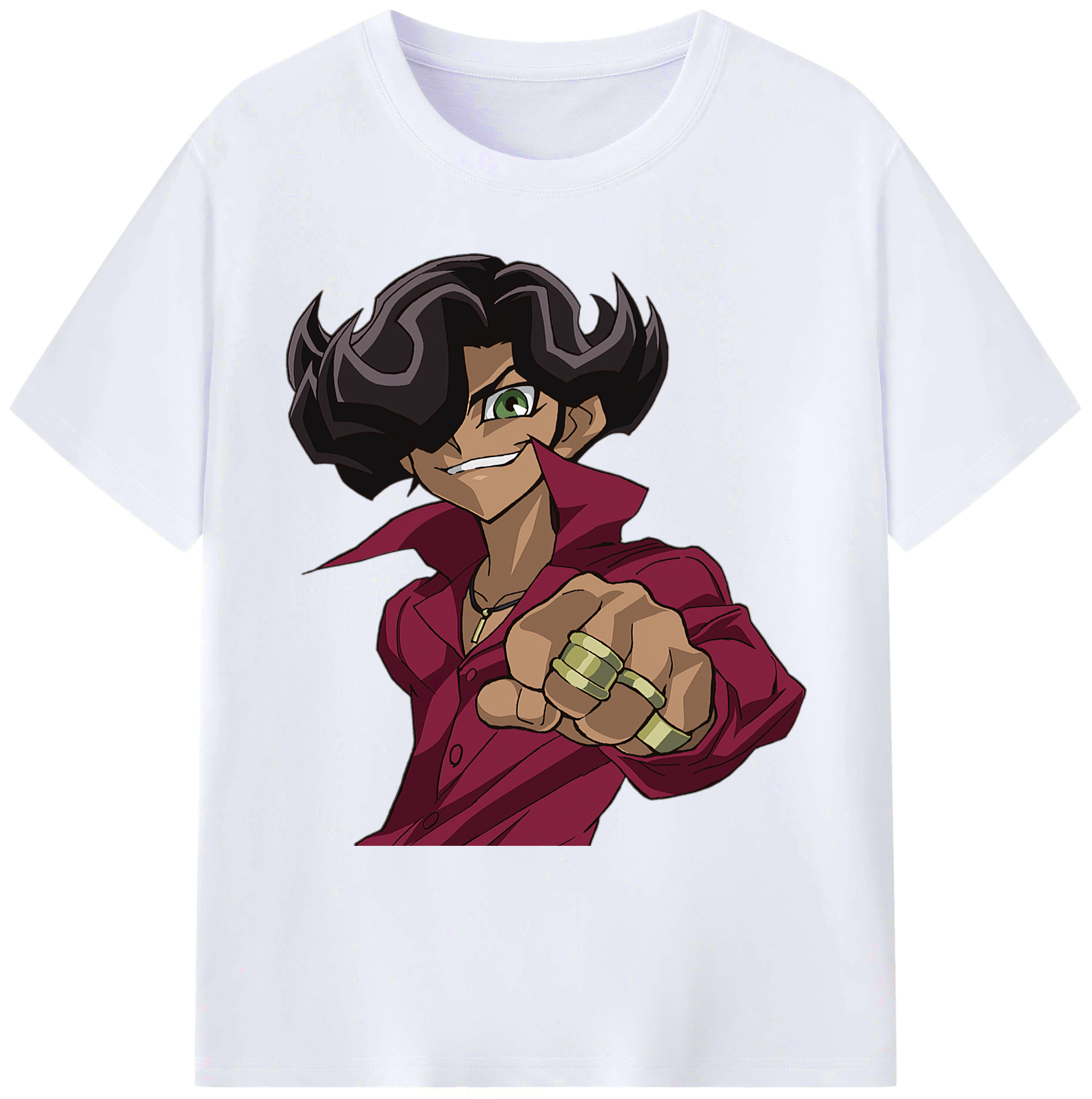 （画像用） 遊☆戯☆王 Yu-Gi-Oh! 綿100％ メンズ半袖Tシャツ｜肌触りやわらか＆通気性
