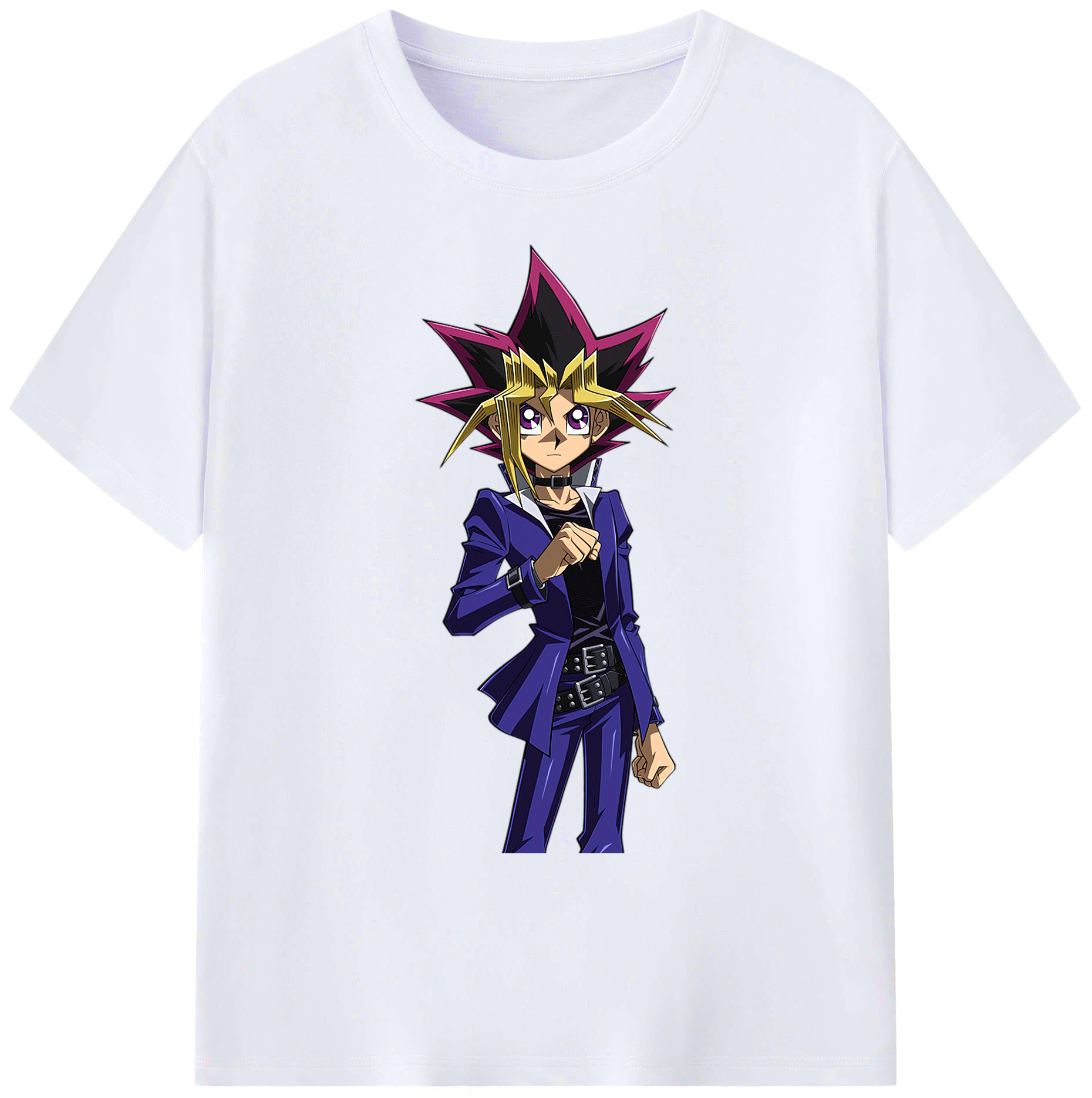 （画像用） 遊☆戯☆王 Yu-Gi-Oh! 綿100％ メンズ半袖Tシャツ｜肌触りやわらか＆通気性