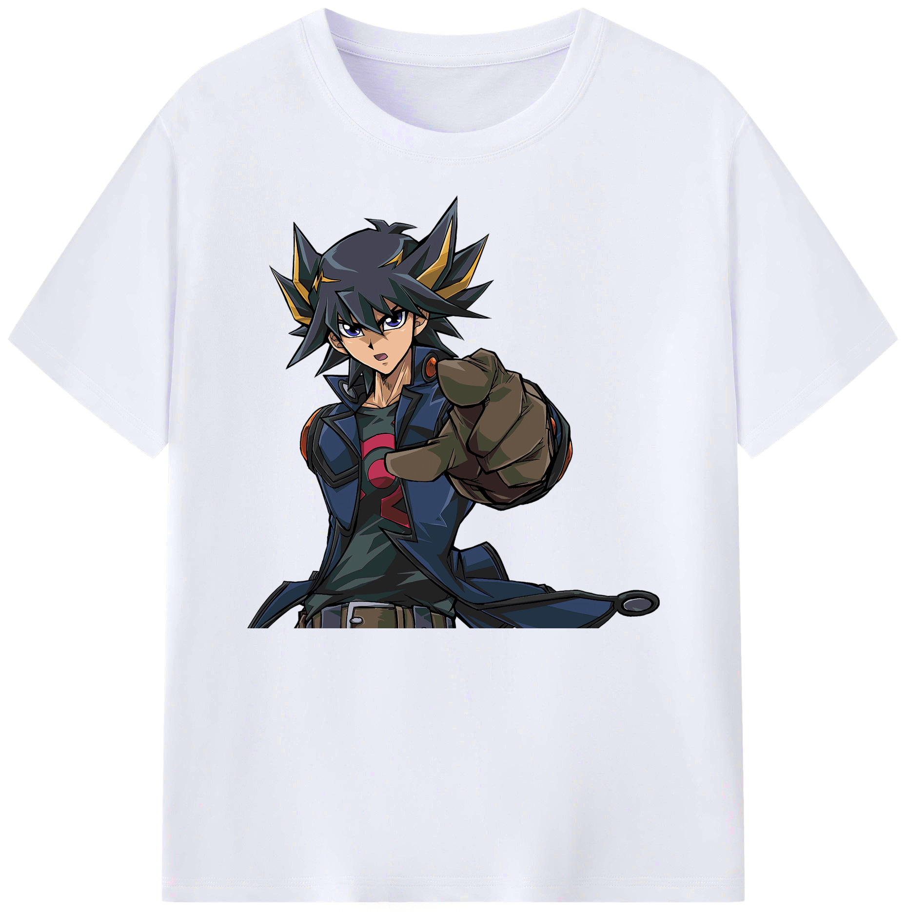 （画像用） 遊☆戯☆王 Yu-Gi-Oh! 綿100％ メンズ半袖Tシャツ｜肌触りやわらか＆通気性