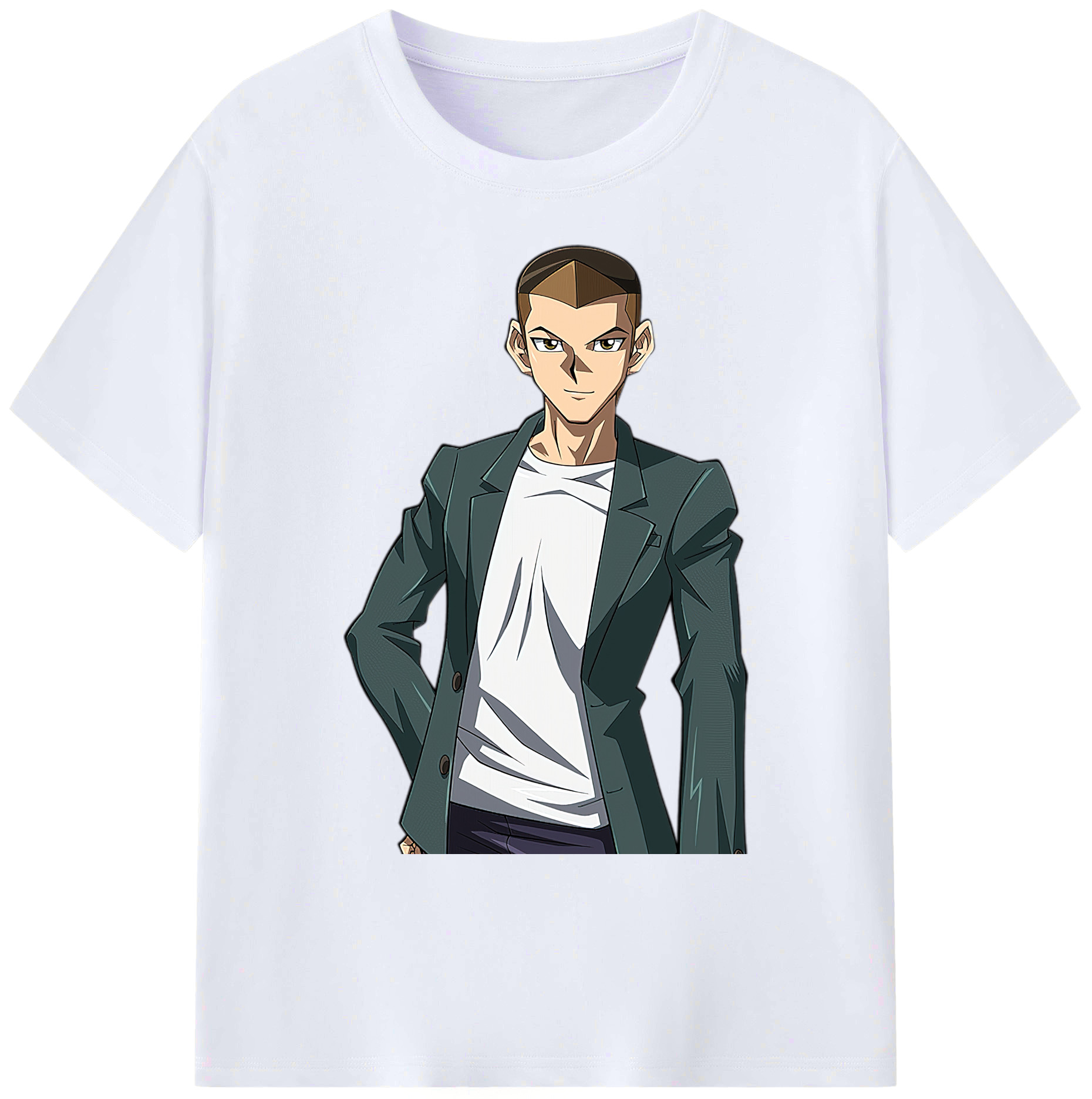 （画像用） 遊☆戯☆王 Yu-Gi-Oh! 綿100％ メンズ半袖Tシャツ｜肌触りやわらか＆通気性