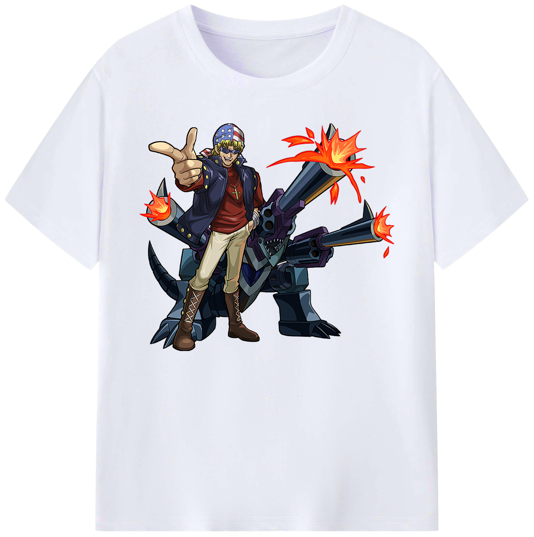 （画像用） 遊☆戯☆王 Yu-Gi-Oh! 綿100％ メンズ半袖Tシャツ｜肌触りやわらか＆通気性