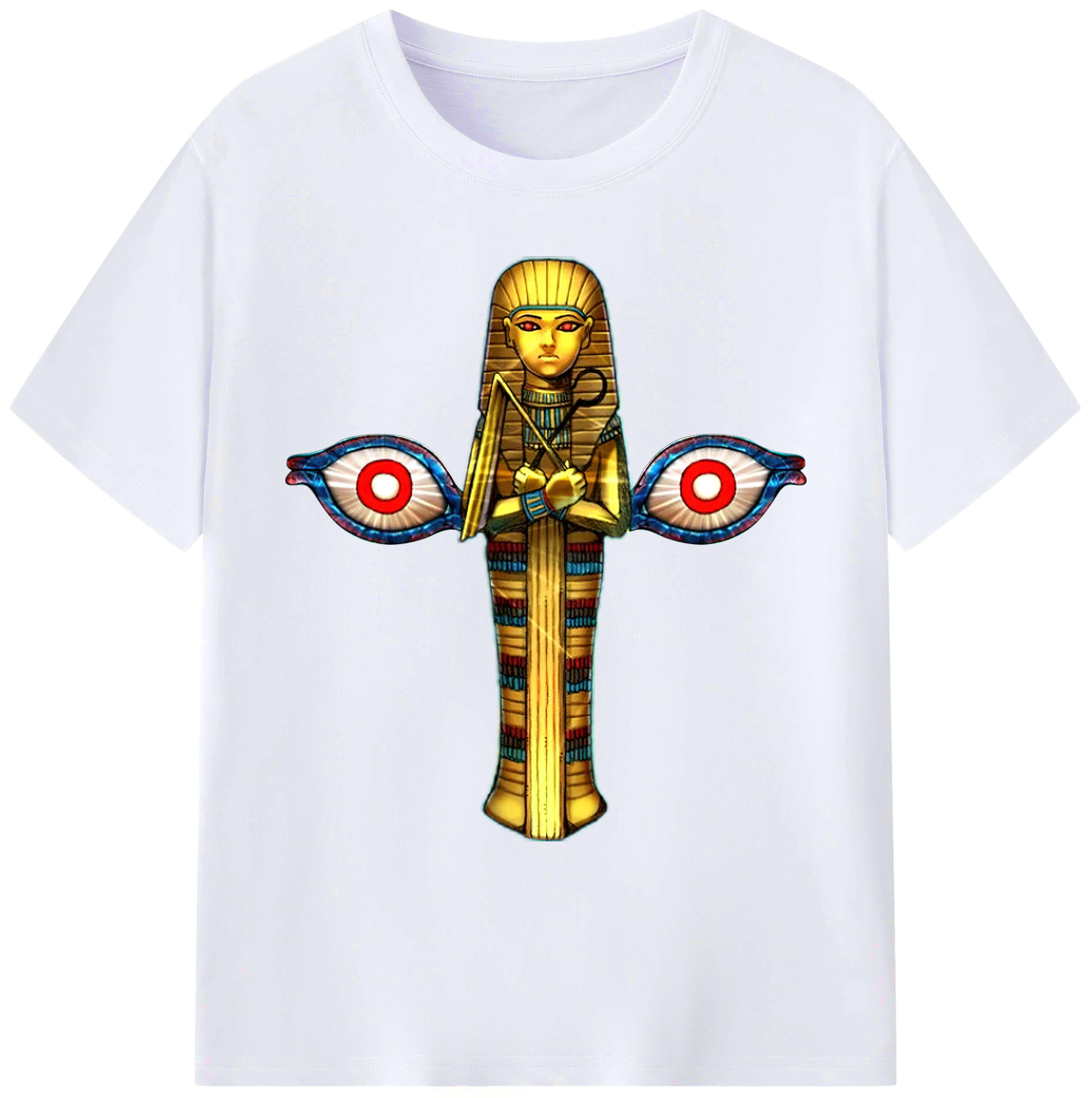 （画像用） 遊☆戯☆王 Yu-Gi-Oh! 綿100％ メンズ半袖Tシャツ｜肌触りやわらか＆通気性