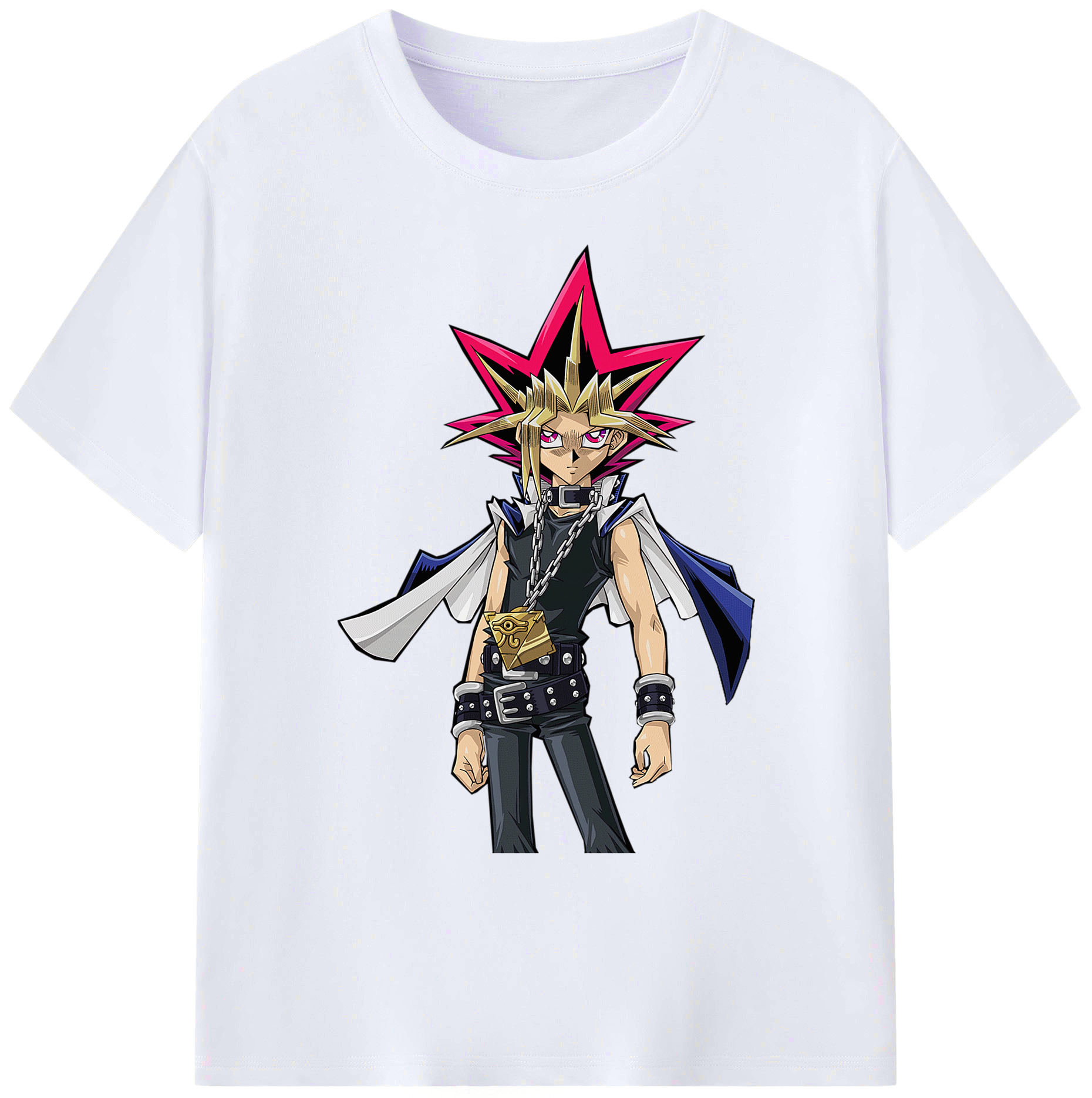 （画像用） 遊☆戯☆王 Yu-Gi-Oh! 綿100％ メンズ半袖Tシャツ｜肌触りやわらか＆通気性