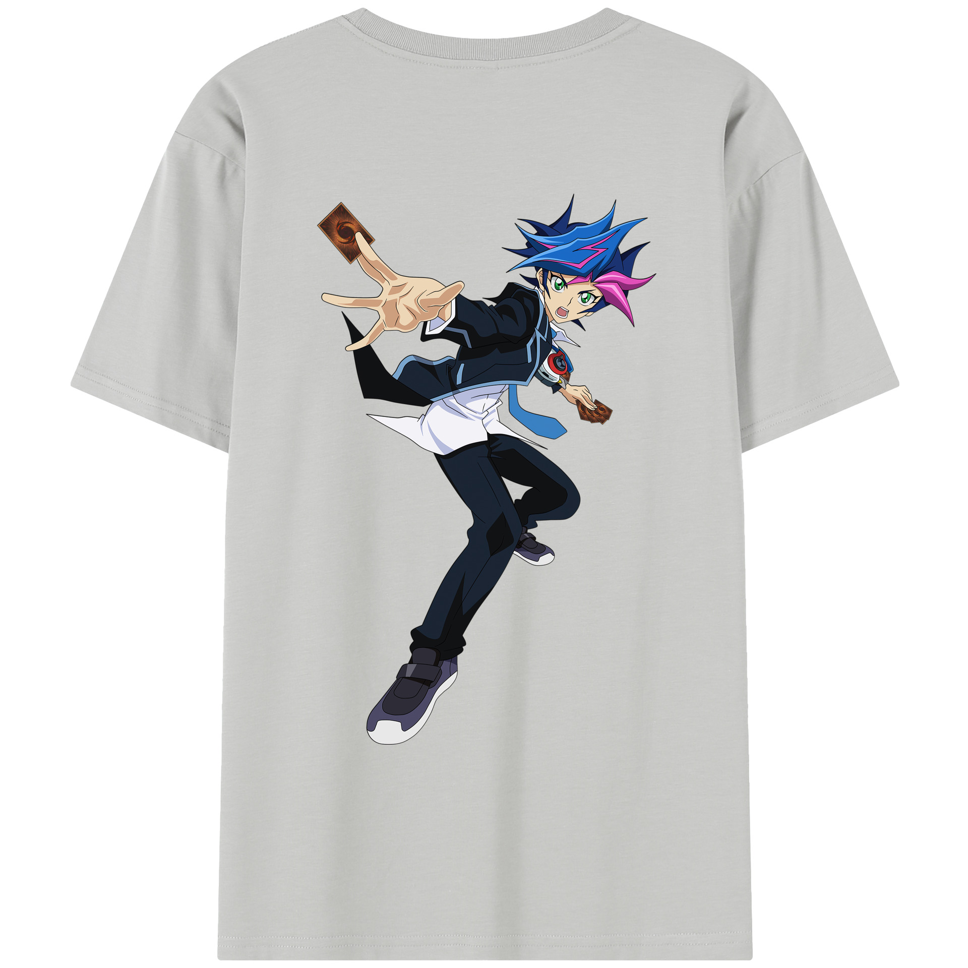 （画像用） 遊☆戯☆王 Yu-Gi-Oh! レディース半袖Tシャツ(バックプリント)