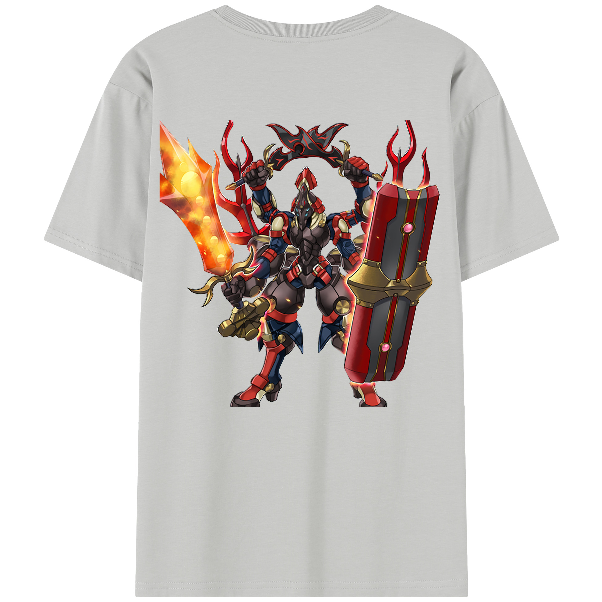 （画像用） 遊☆戯☆王 Yu-Gi-Oh! レディース半袖Tシャツ(バックプリント)