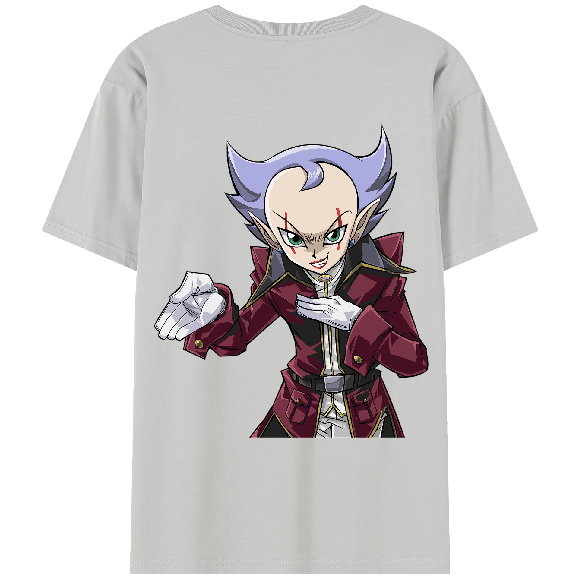 （画像用） 遊☆戯☆王 Yu-Gi-Oh! レディース半袖Tシャツ(バックプリント)
