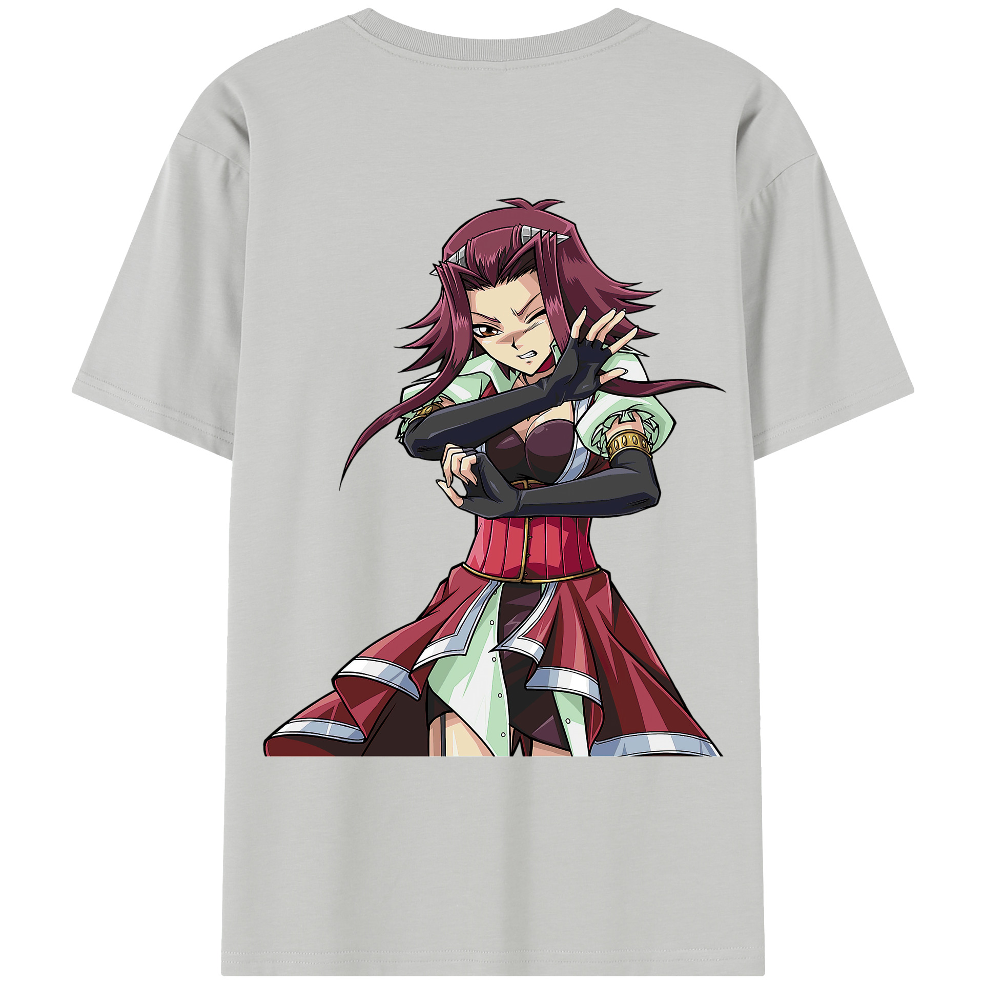 （画像用） 遊☆戯☆王 Yu-Gi-Oh! レディース半袖Tシャツ(バックプリント)