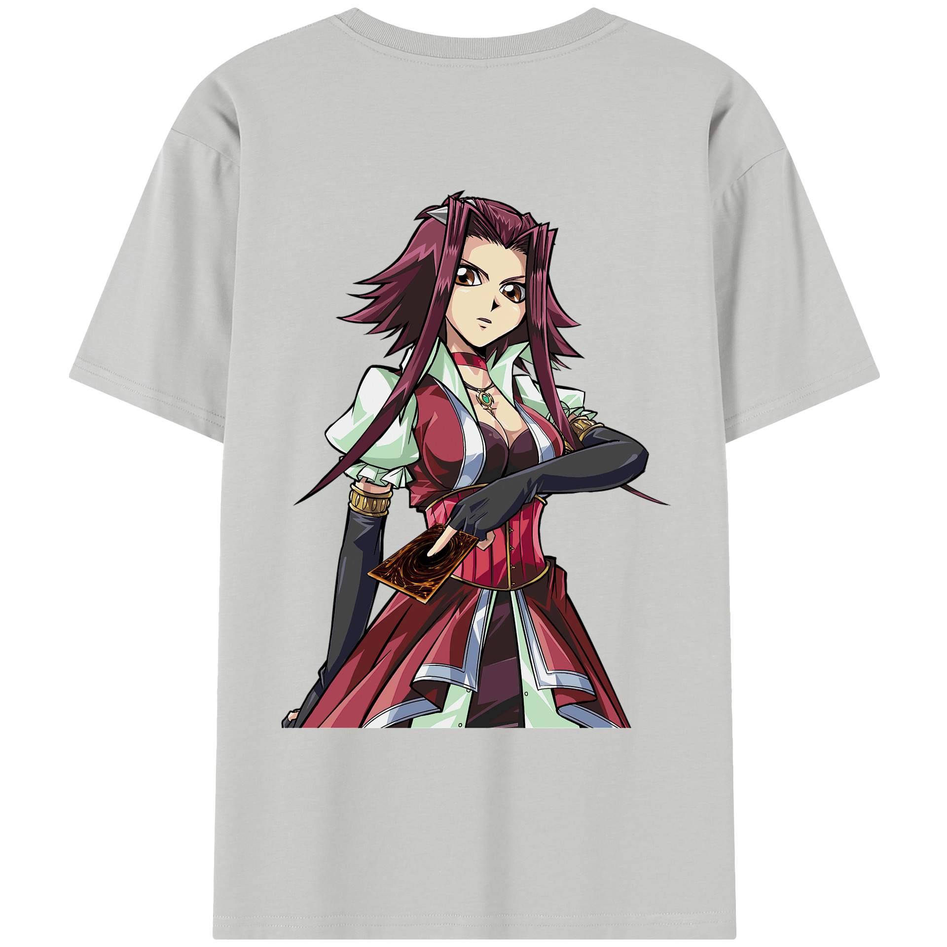 （画像用） 遊☆戯☆王 Yu-Gi-Oh! レディース半袖Tシャツ(バックプリント)