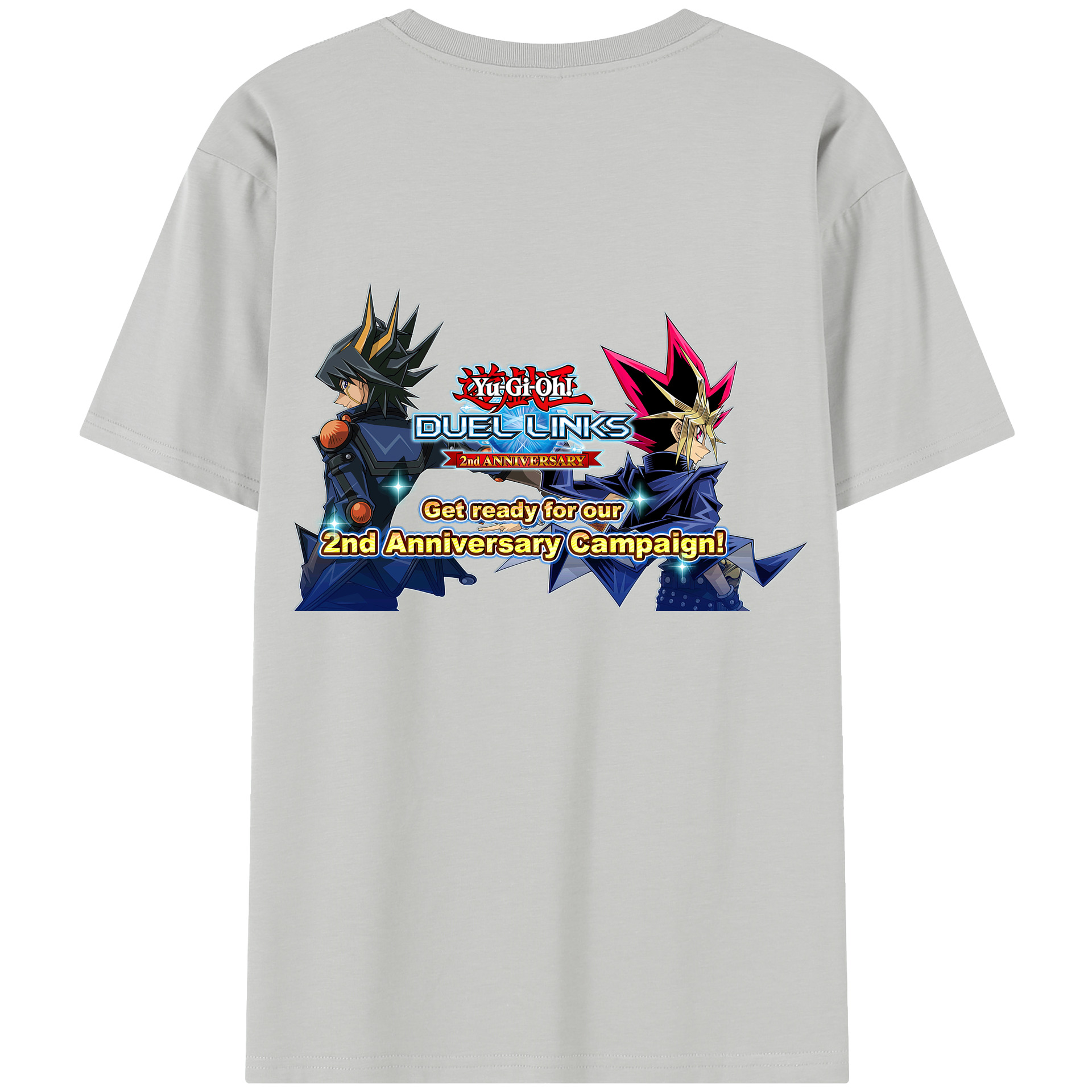 （画像用） 遊☆戯☆王 Yu-Gi-Oh! レディース半袖Tシャツ(バックプリント)