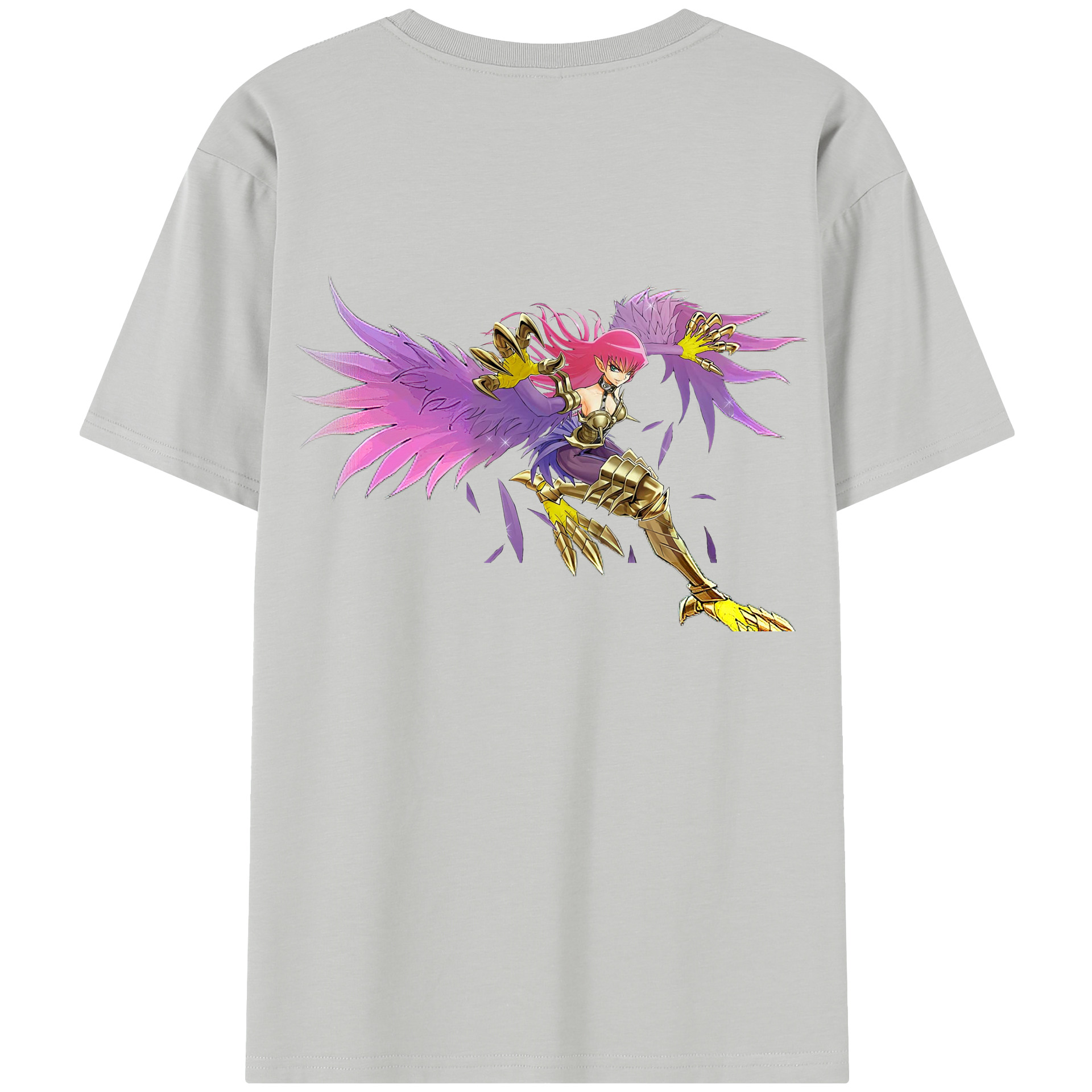 （画像用） 遊☆戯☆王 Yu-Gi-Oh! レディース半袖Tシャツ(バックプリント)