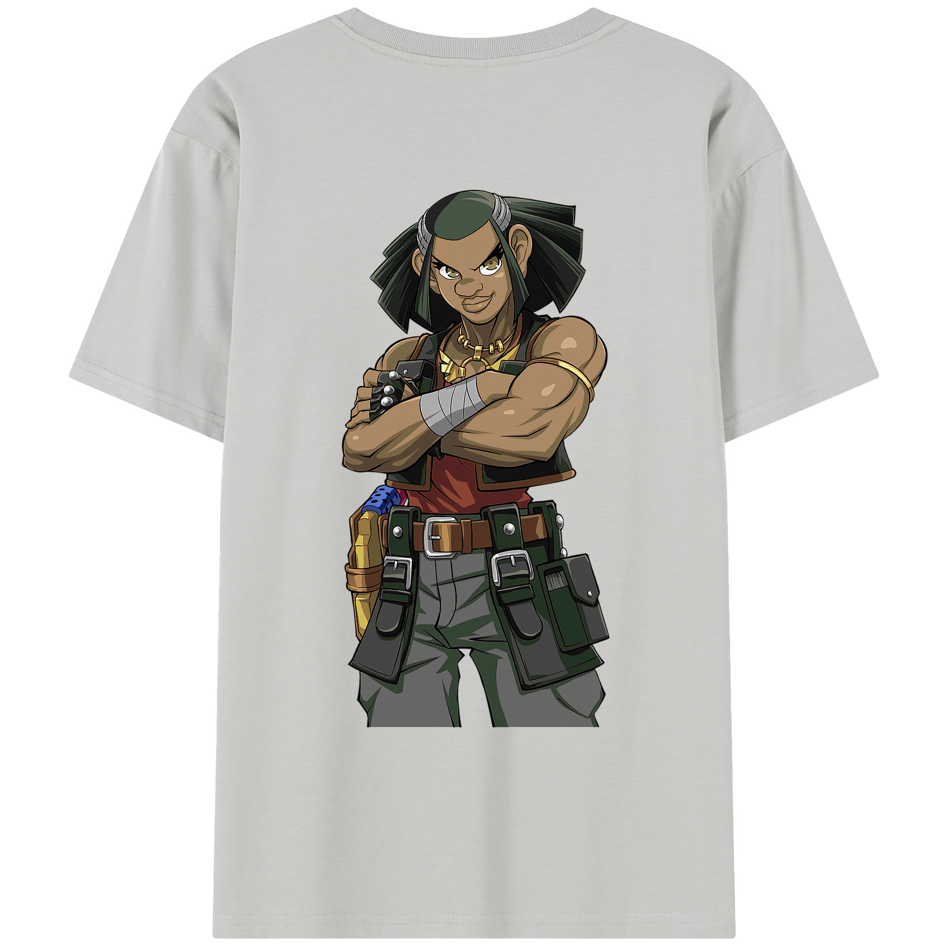 （画像用） 遊☆戯☆王 Yu-Gi-Oh! レディース半袖Tシャツ(バックプリント)