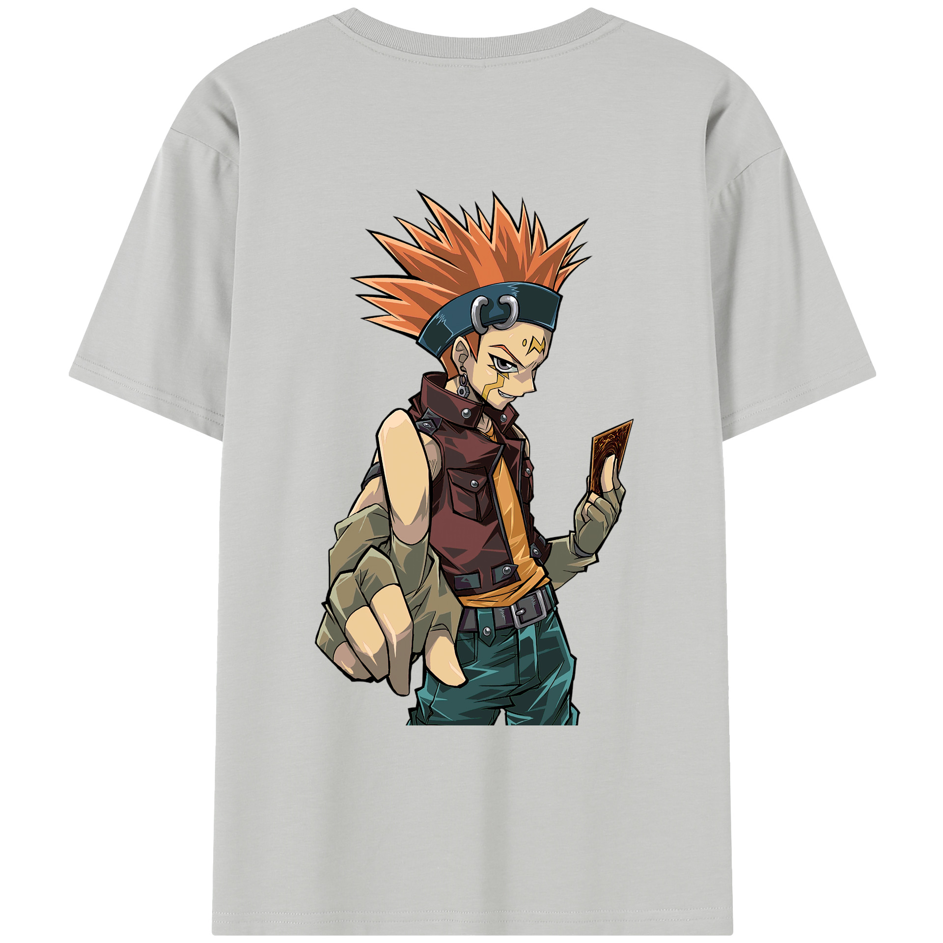 （画像用） 遊☆戯☆王 Yu-Gi-Oh! レディース半袖Tシャツ(バックプリント)