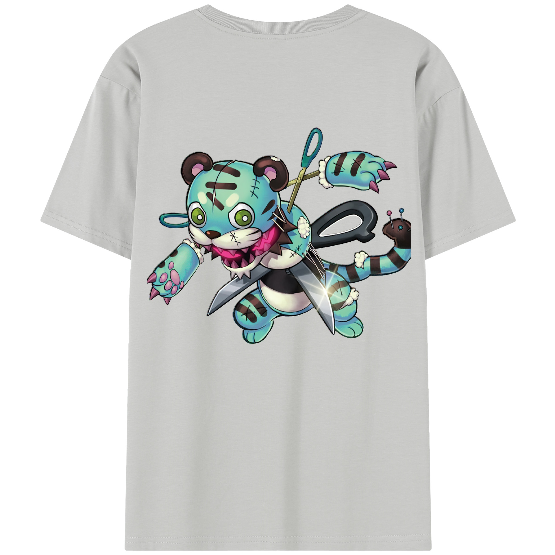 遊☆戯☆王 Yu-Gi-Oh! レディース半袖Tシャツ(バックプリント)