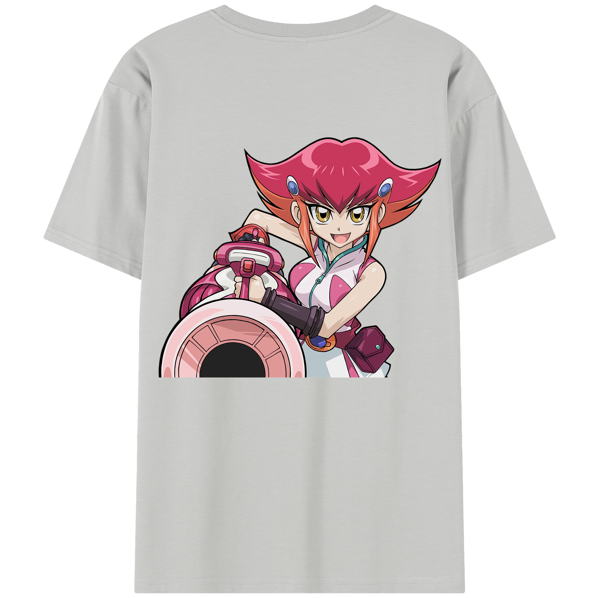 遊☆戯☆王 Yu-Gi-Oh! レディース半袖Tシャツ(バックプリント)