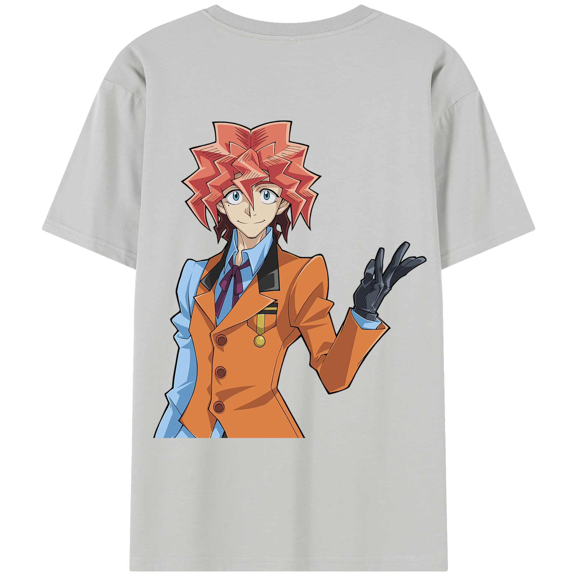 遊☆戯☆王 Yu-Gi-Oh! レディース半袖Tシャツ(バックプリント)