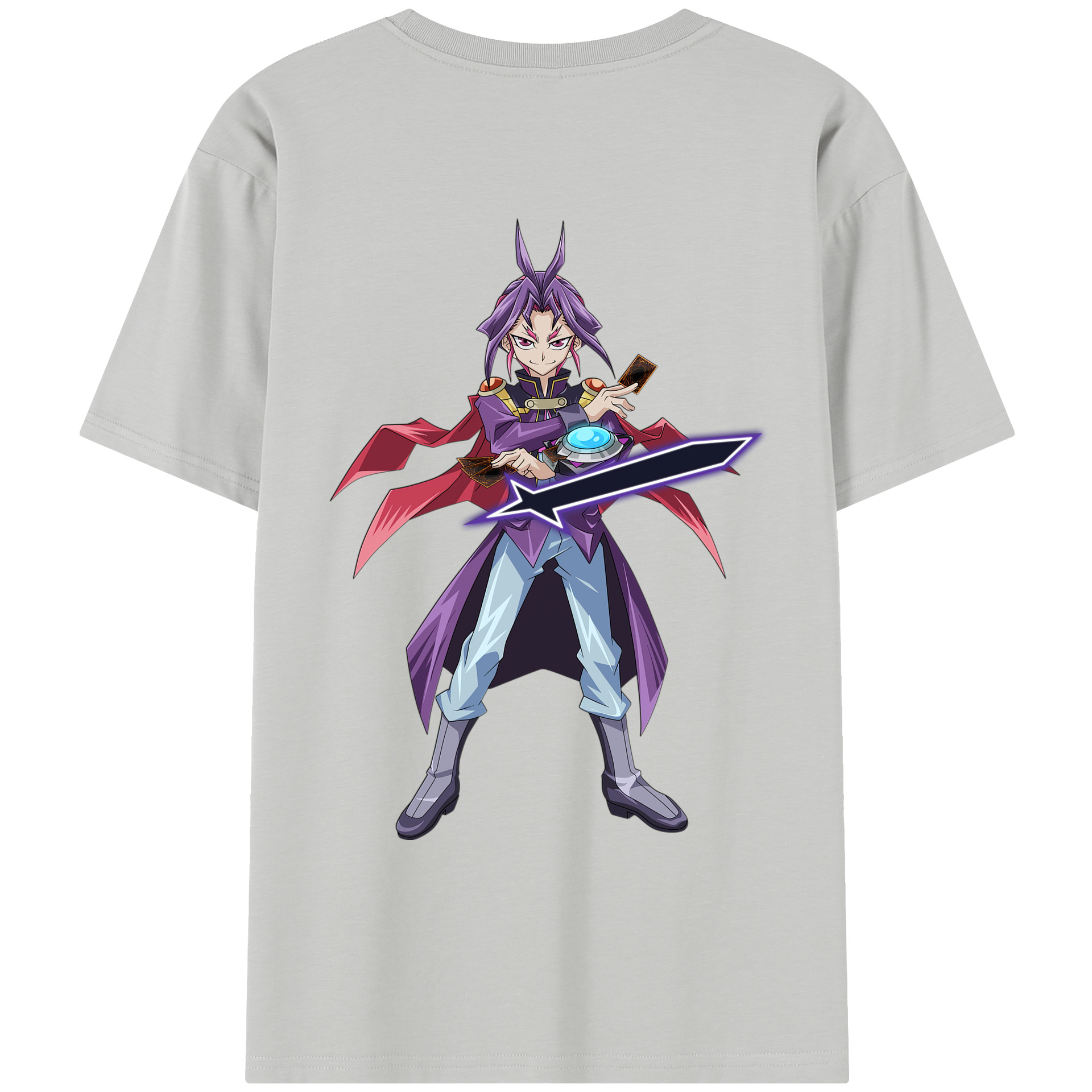 （画像用） 遊☆戯☆王 Yu-Gi-Oh! レディース半袖Tシャツ(バックプリント)