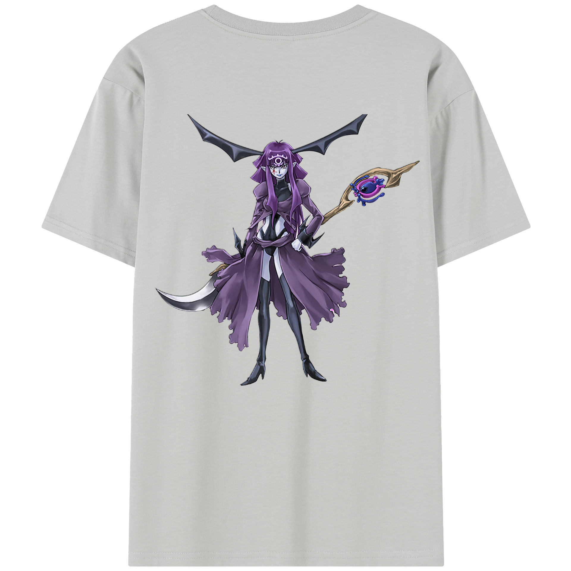 （画像用） 遊☆戯☆王 Yu-Gi-Oh! レディース半袖Tシャツ(バックプリント)