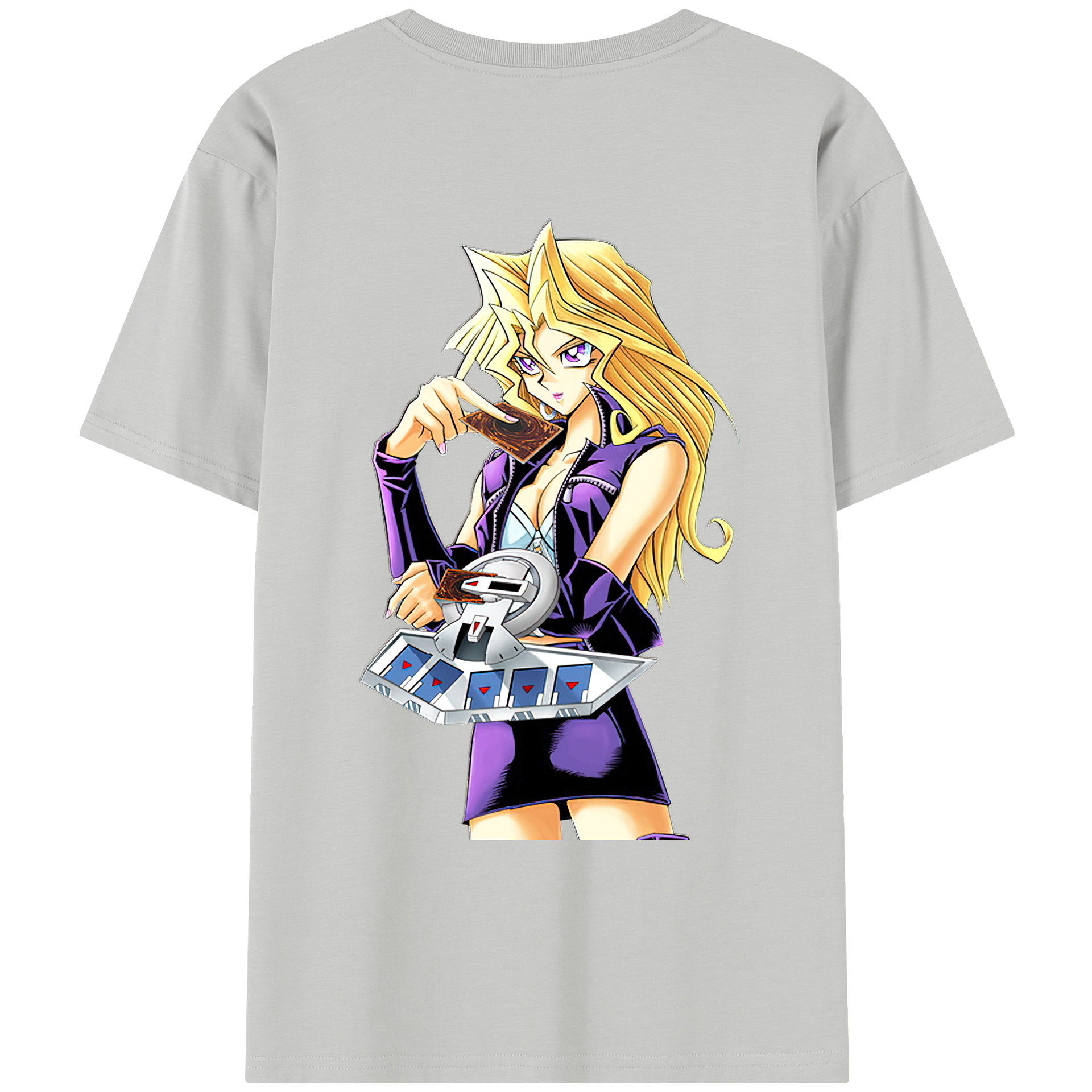 遊☆戯☆王 Yu-Gi-Oh! レディース半袖Tシャツ(バックプリント)