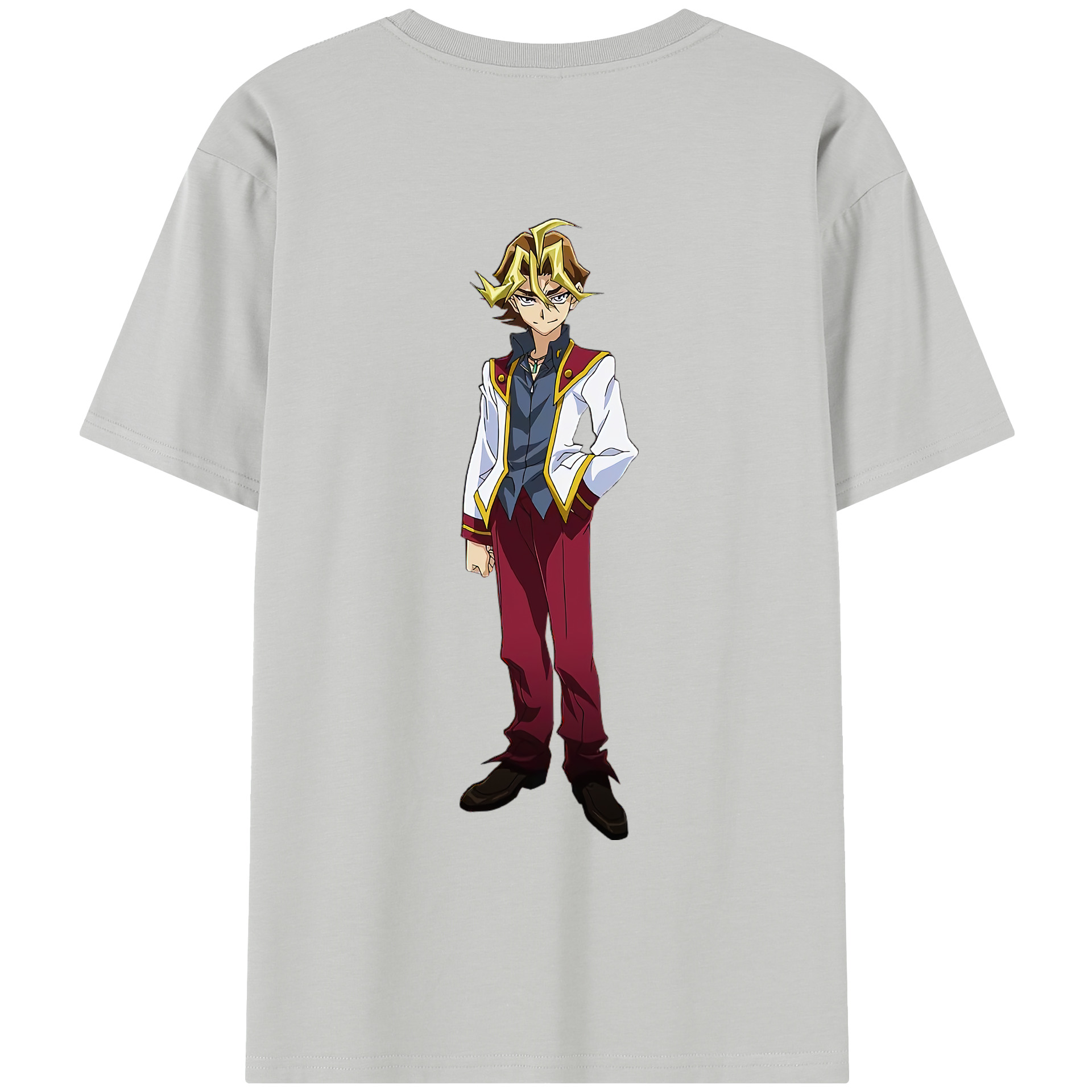 （画像用） 遊☆戯☆王 Yu-Gi-Oh! レディース半袖Tシャツ(バックプリント)