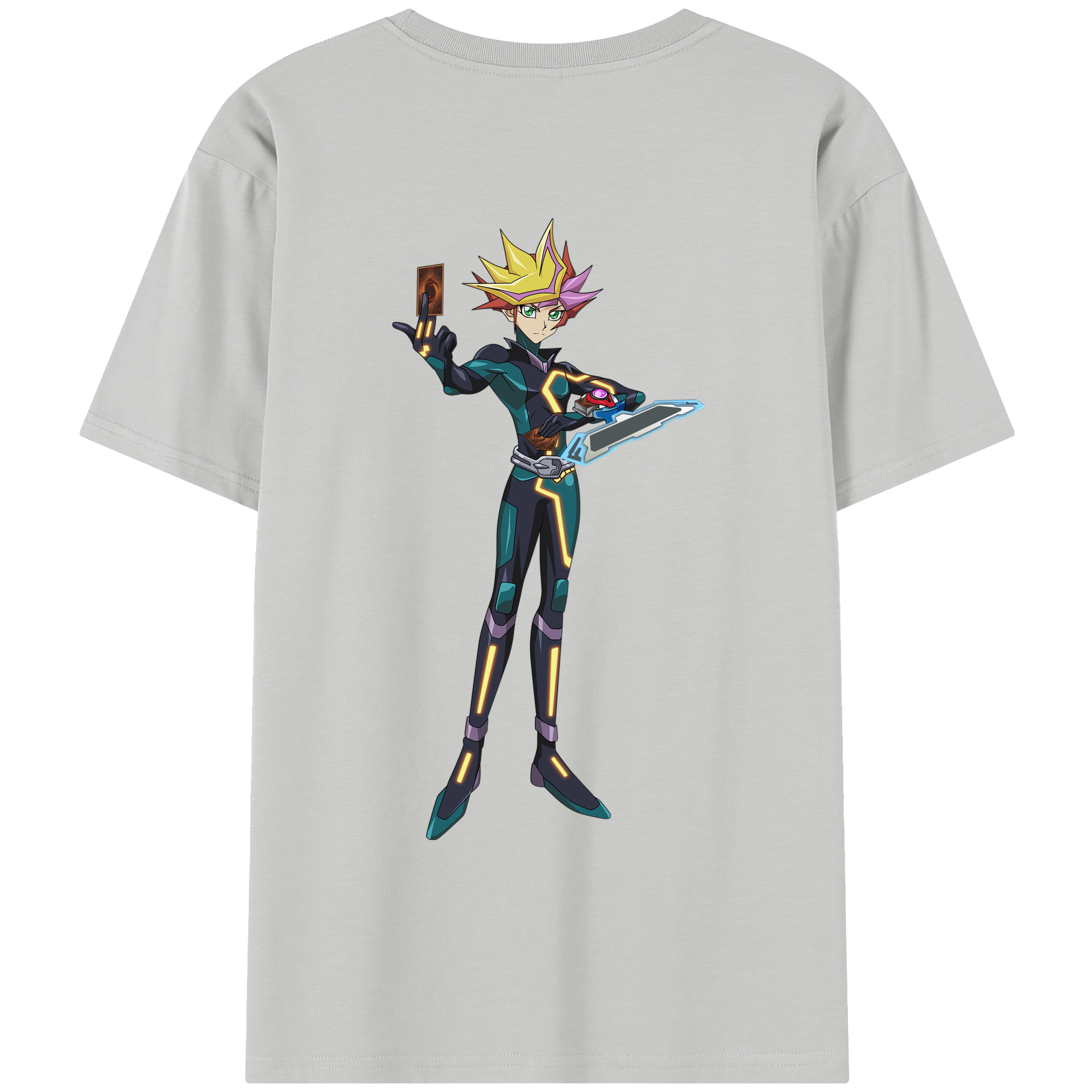 （画像用） 遊☆戯☆王 Yu-Gi-Oh! レディース半袖Tシャツ(バックプリント)