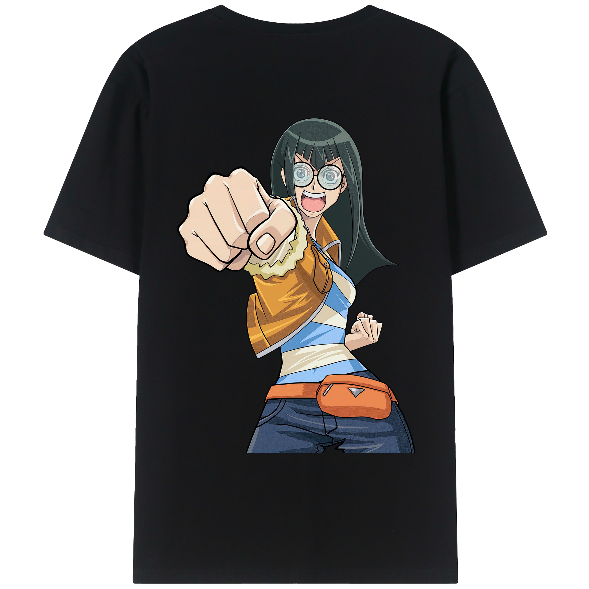 （画像用） 遊☆戯☆王 Yu-Gi-Oh! レディース半袖Tシャツ(バックプリント)