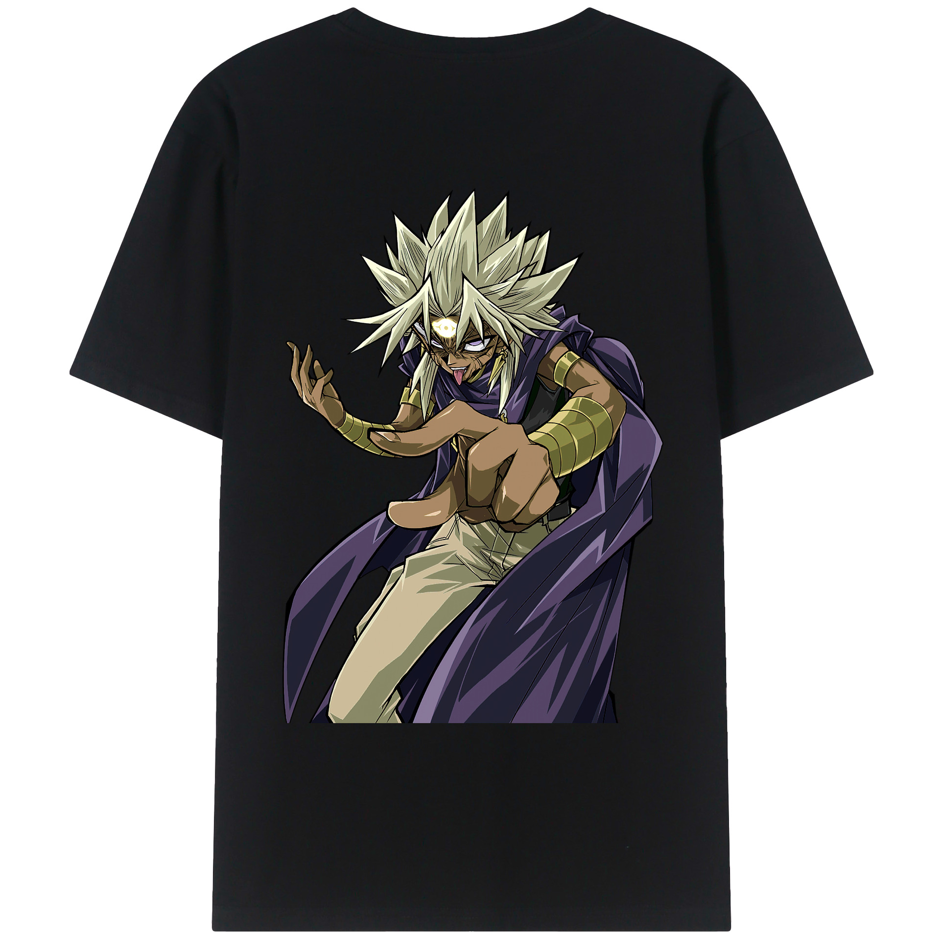 （画像用） 遊☆戯☆王 Yu-Gi-Oh! レディース半袖Tシャツ(バックプリント)