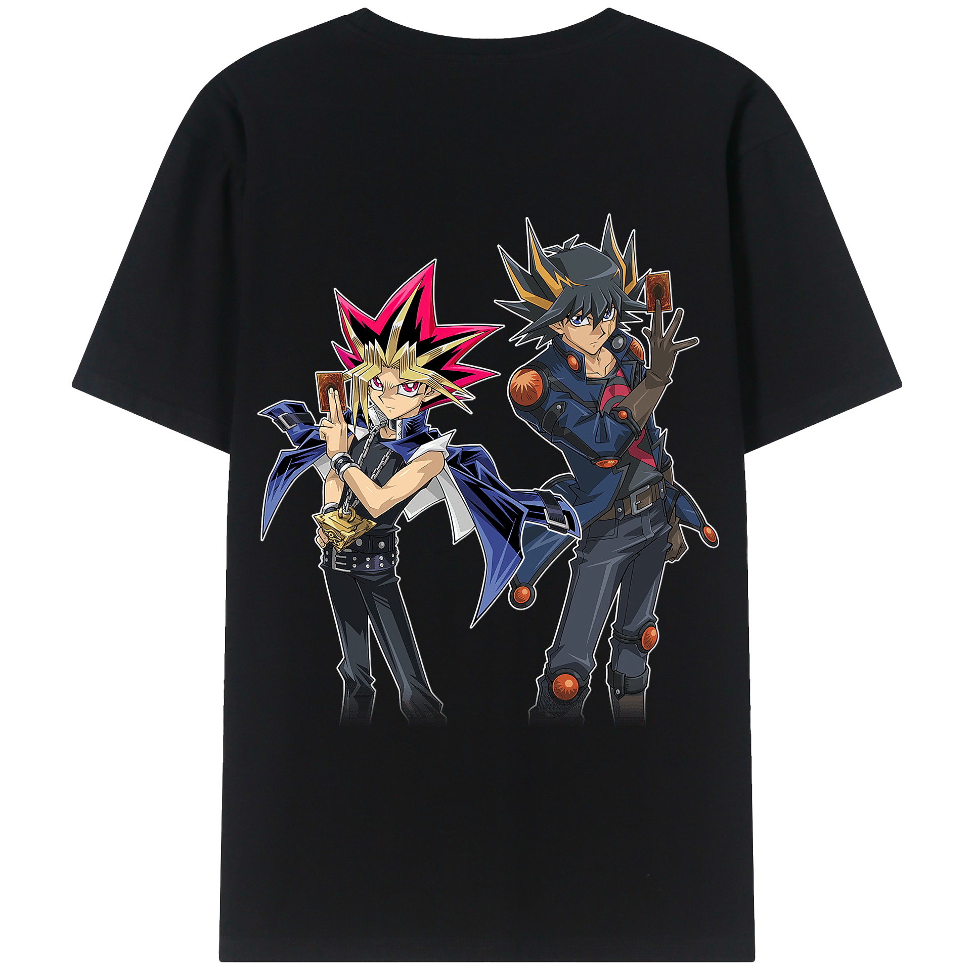 （画像用） 遊☆戯☆王 Yu-Gi-Oh! レディース半袖Tシャツ(バックプリント)