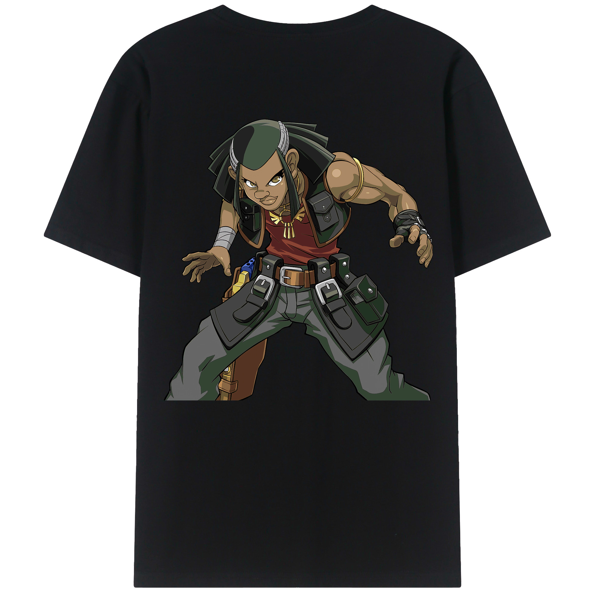 （画像用） 遊☆戯☆王 Yu-Gi-Oh! レディース半袖Tシャツ(バックプリント)