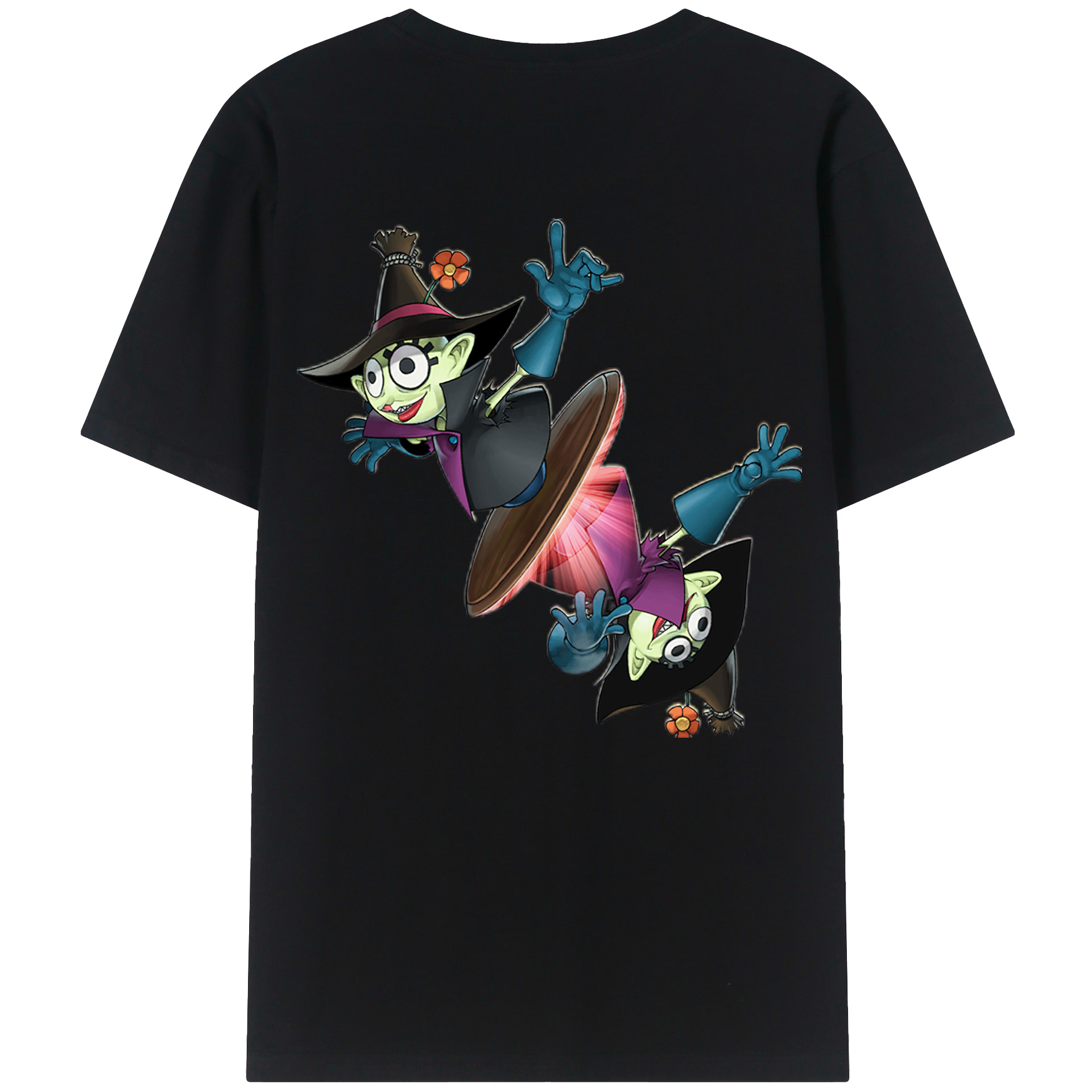 （画像用） 遊☆戯☆王 Yu-Gi-Oh! レディース半袖Tシャツ(バックプリント)