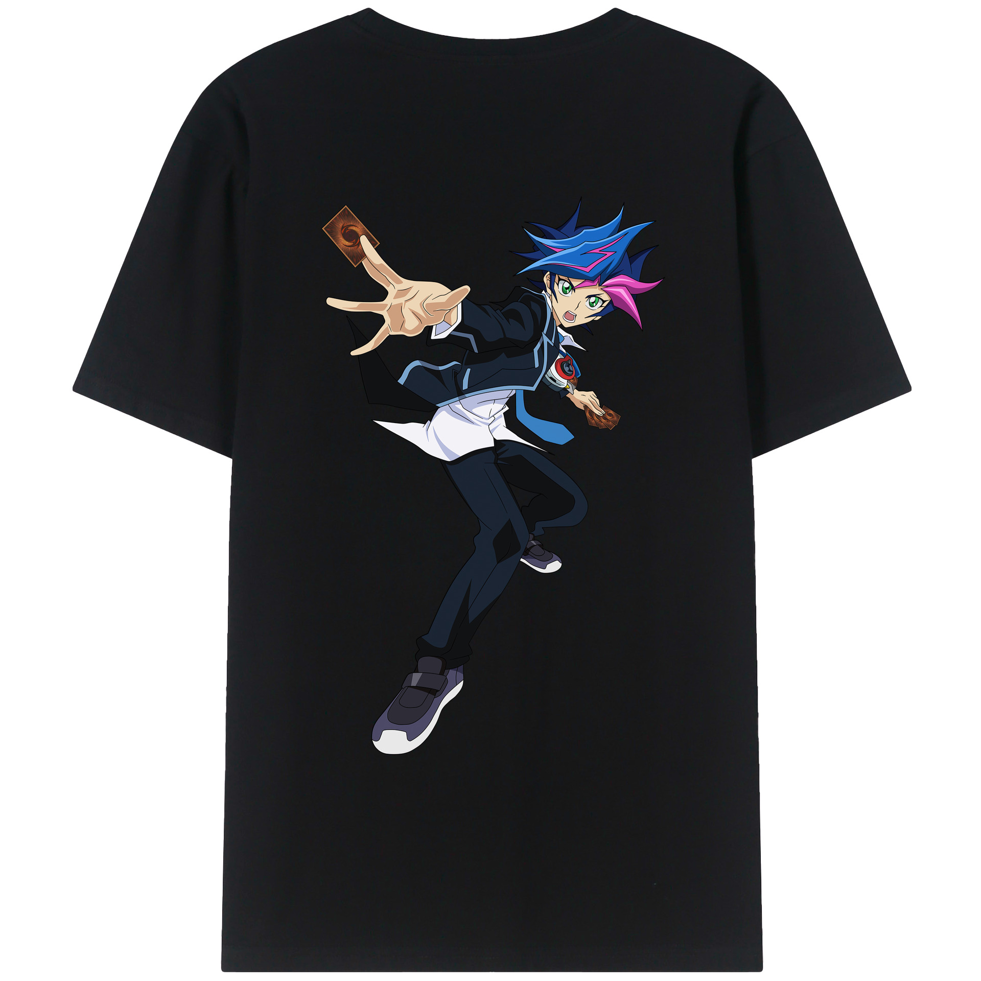 （画像用） 遊☆戯☆王 Yu-Gi-Oh! レディース半袖Tシャツ(バックプリント)