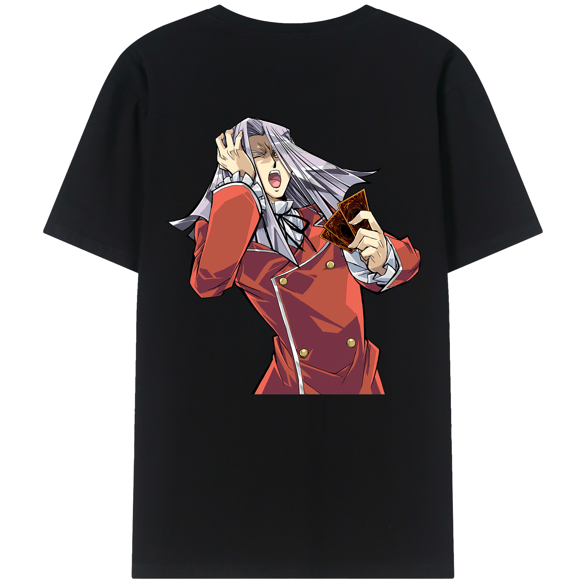 （画像用） 遊☆戯☆王 Yu-Gi-Oh! レディース半袖Tシャツ(バックプリント)
