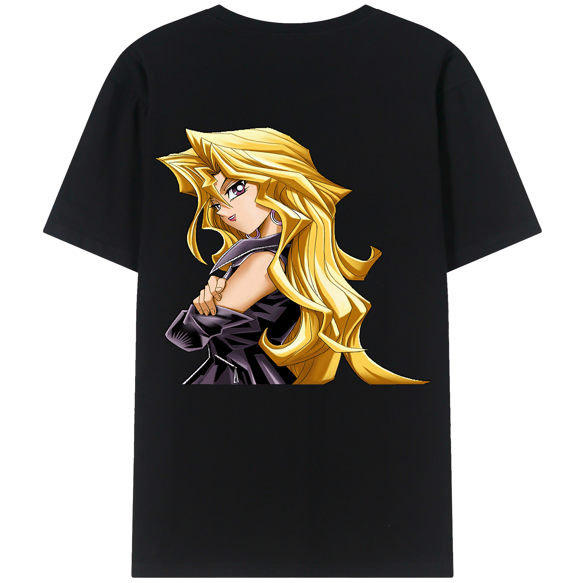 （画像用） 遊☆戯☆王 Yu-Gi-Oh! レディース半袖Tシャツ(バックプリント)