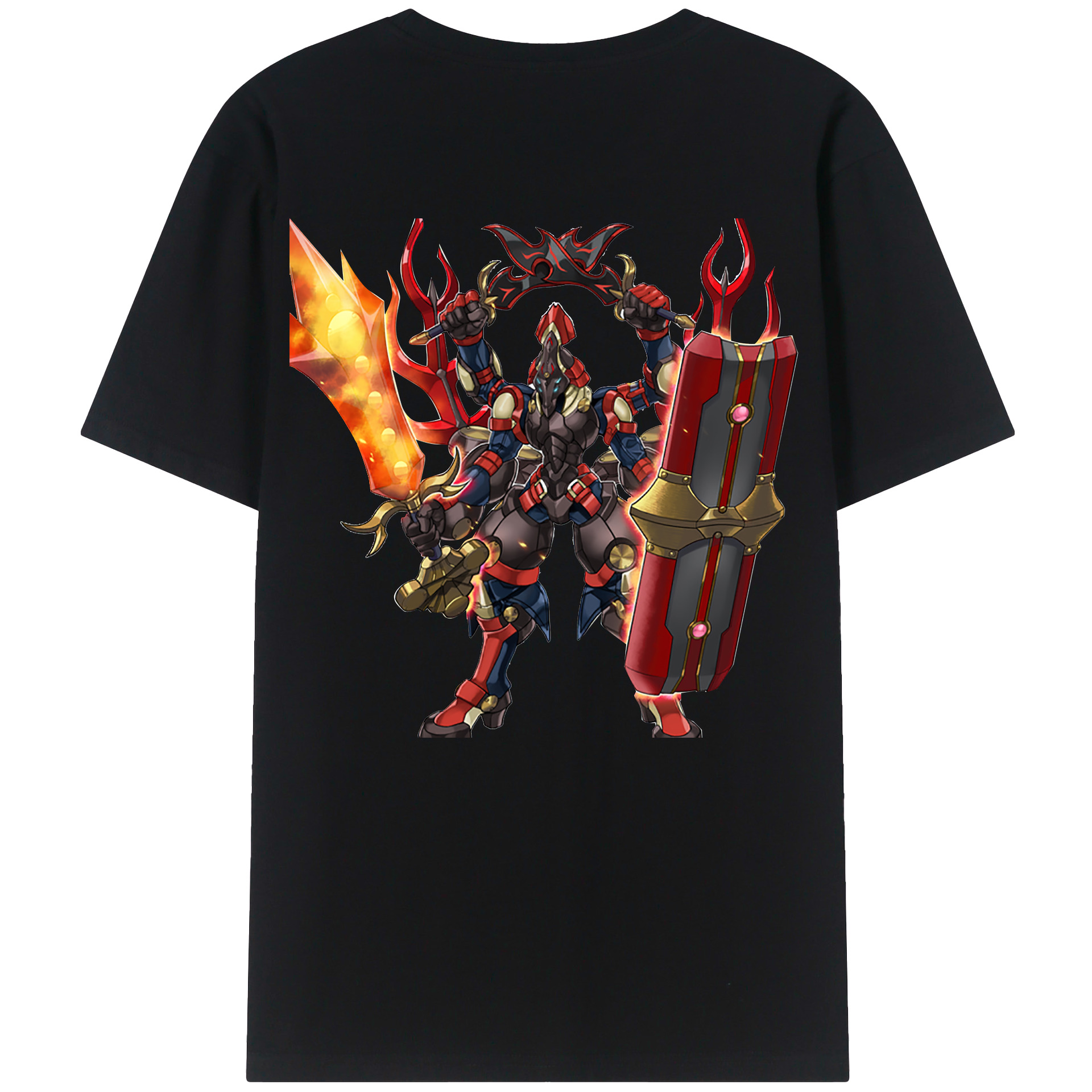 （画像用） 遊☆戯☆王 Yu-Gi-Oh! レディース半袖Tシャツ(バックプリント)
