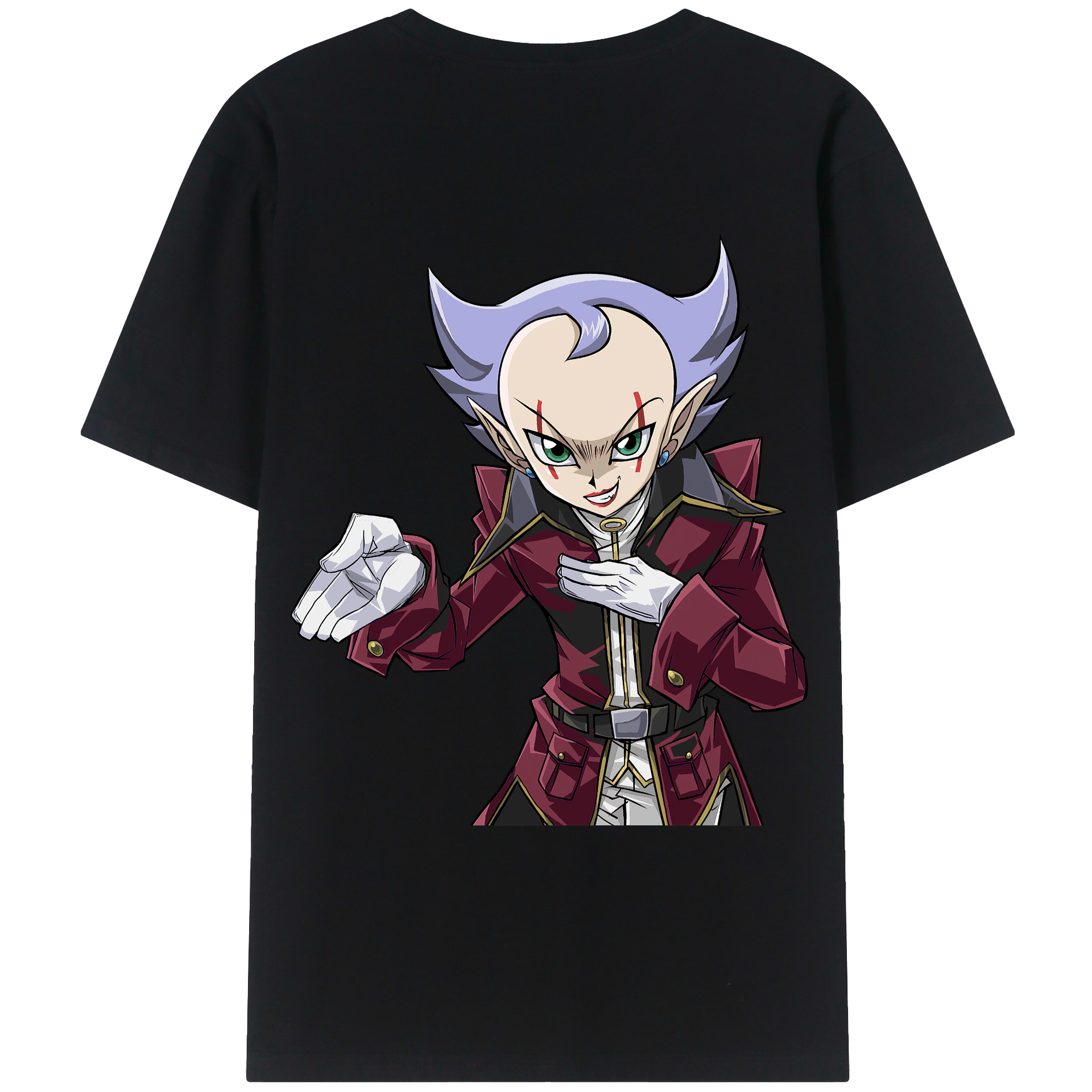 （画像用） 遊☆戯☆王 Yu-Gi-Oh! レディース半袖Tシャツ(バックプリント)