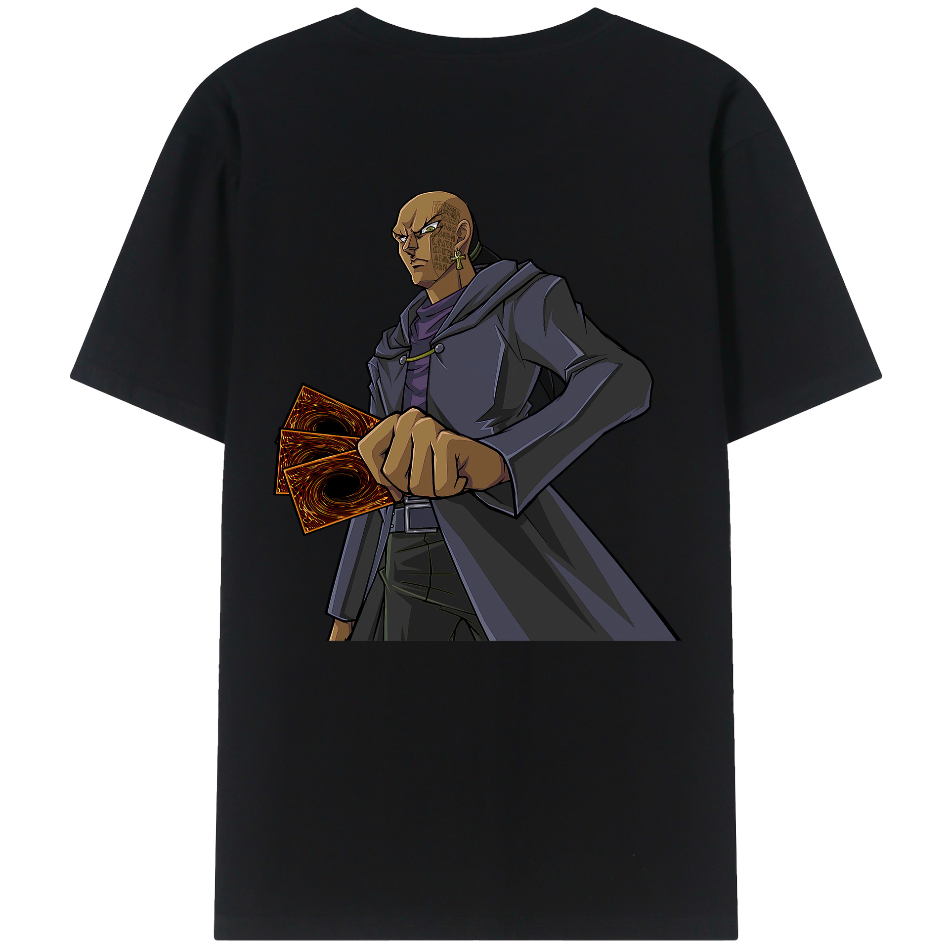 （画像用） 遊☆戯☆王 Yu-Gi-Oh! レディース半袖Tシャツ(バックプリント)