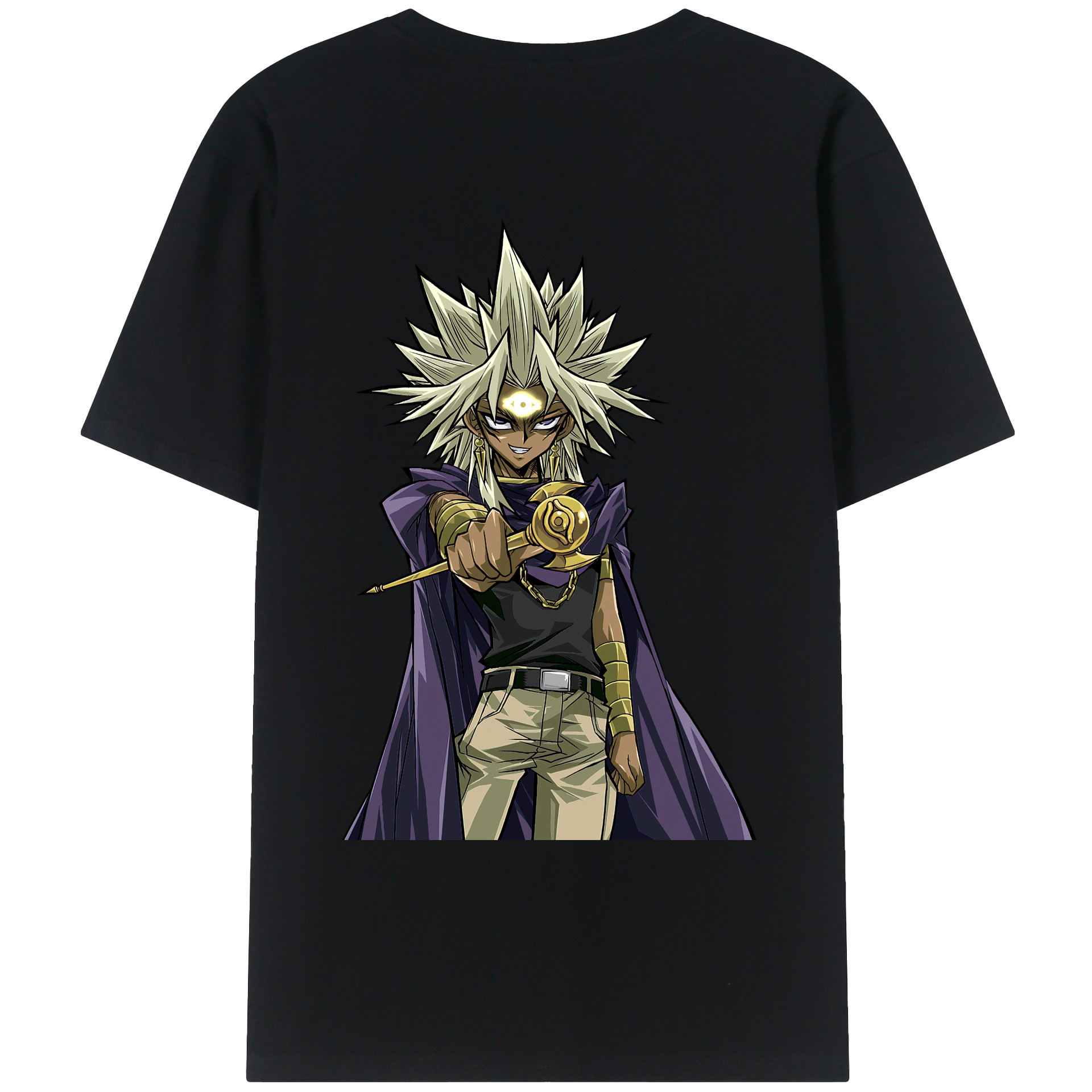 （画像用） 遊☆戯☆王 Yu-Gi-Oh! レディース半袖Tシャツ(バックプリント)