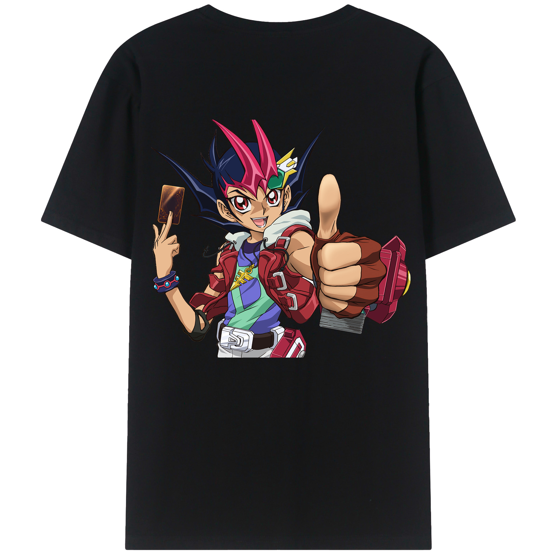 （画像用） 遊☆戯☆王 Yu-Gi-Oh! レディース半袖Tシャツ(バックプリント)