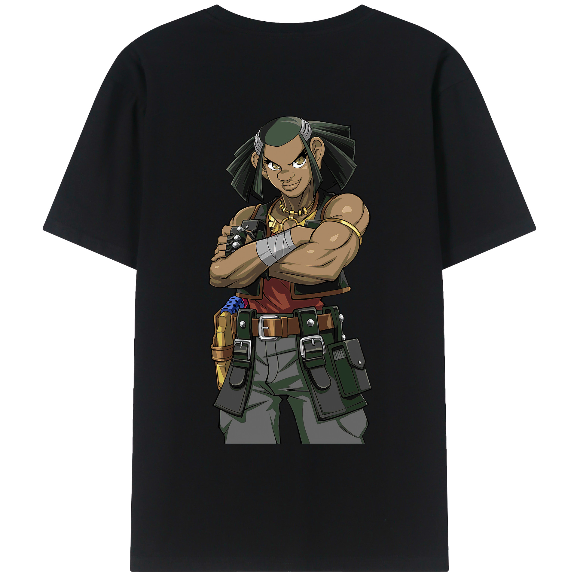 （画像用） 遊☆戯☆王 Yu-Gi-Oh! レディース半袖Tシャツ(バックプリント)